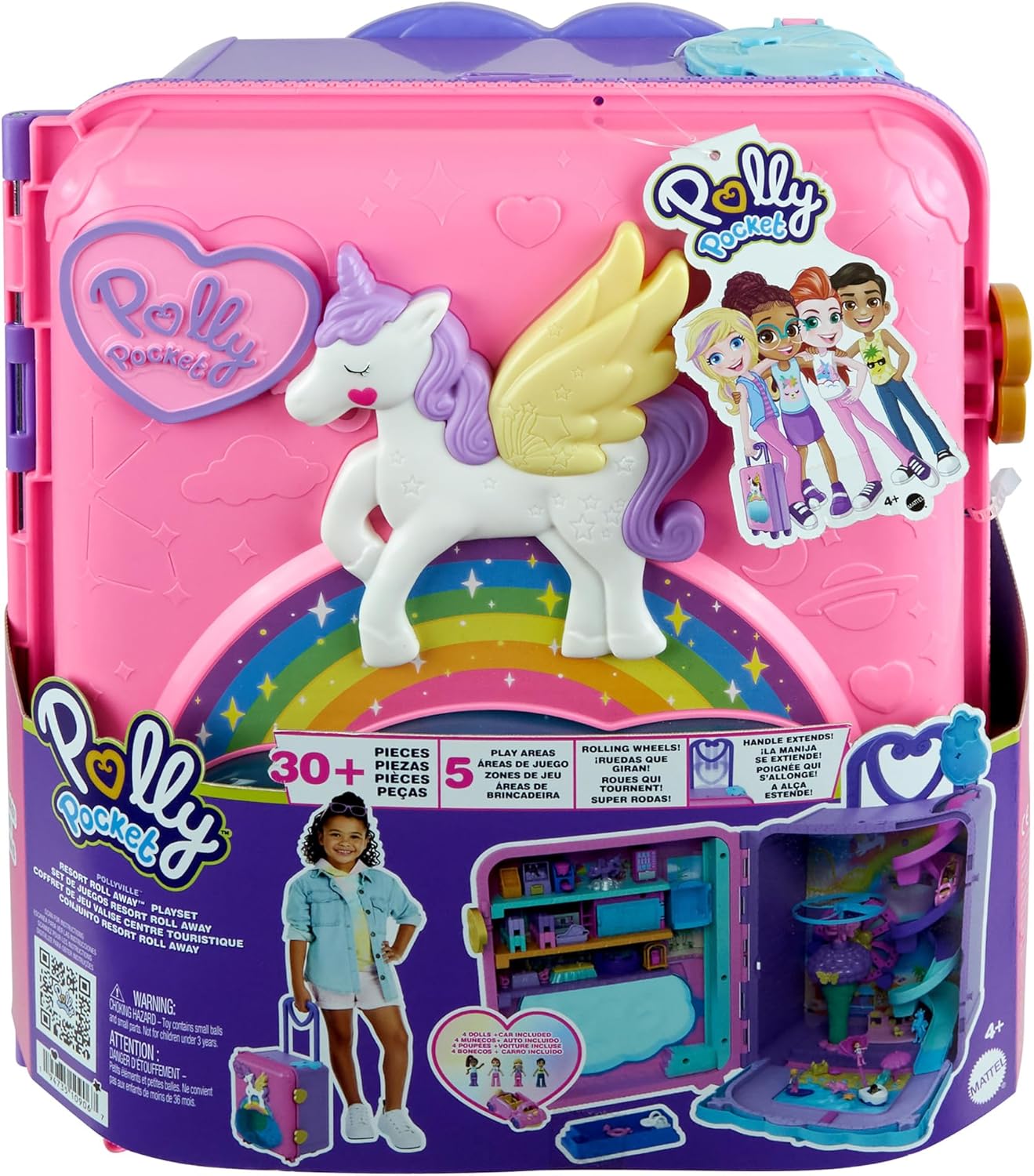 Polly Pocket Pollyville - Trolley Resort Vacanze HKV43 - immagine 6