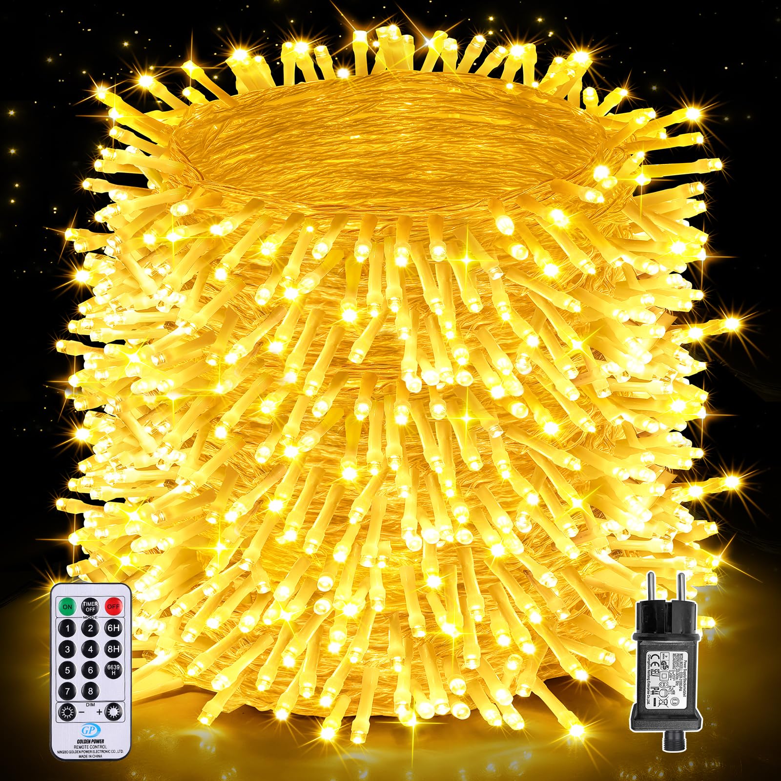 Auriostar Luci Natale Esterno 100m 1000LEDs