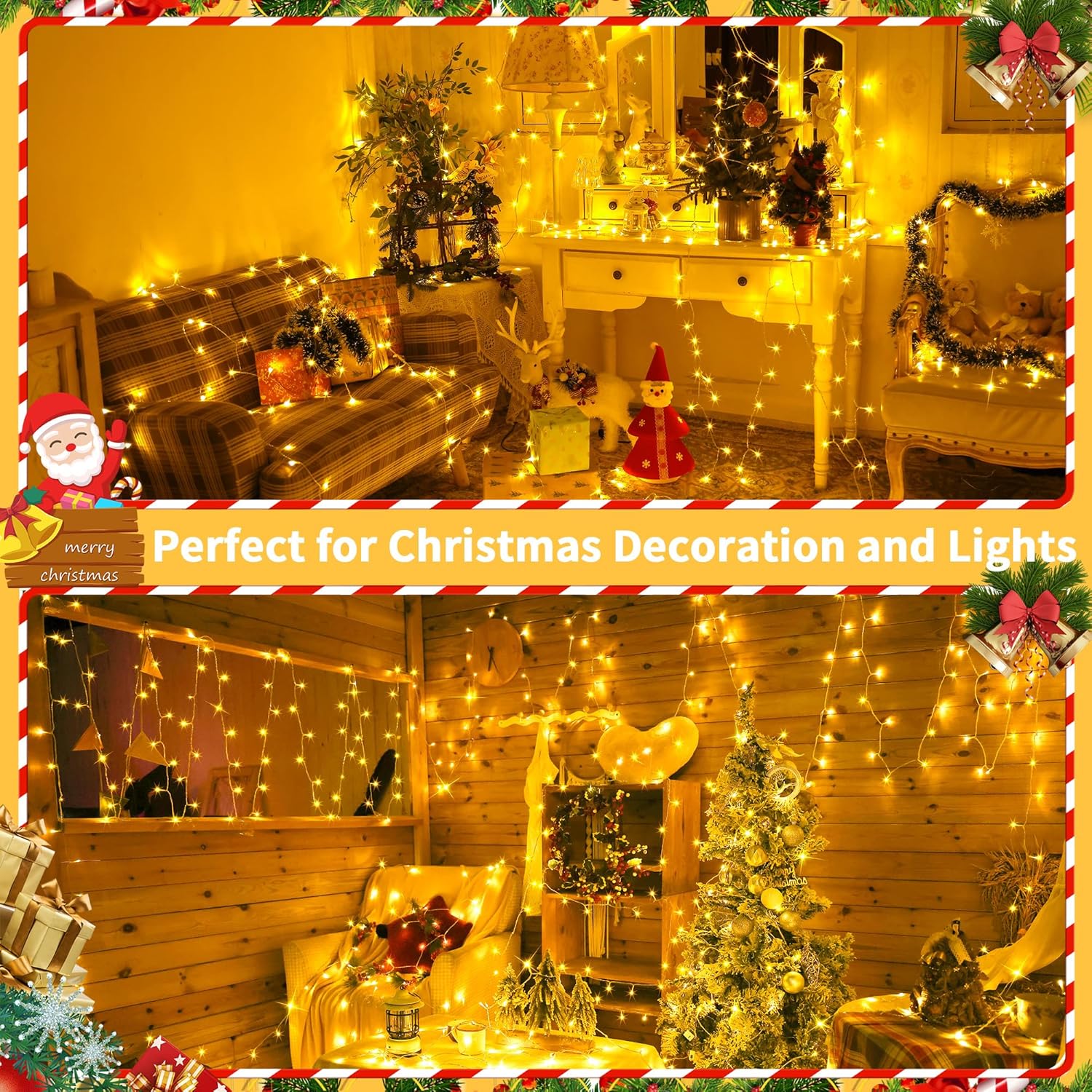 Auriostar Luci Natale Esterno 100m 1000LEDs - immagine 7