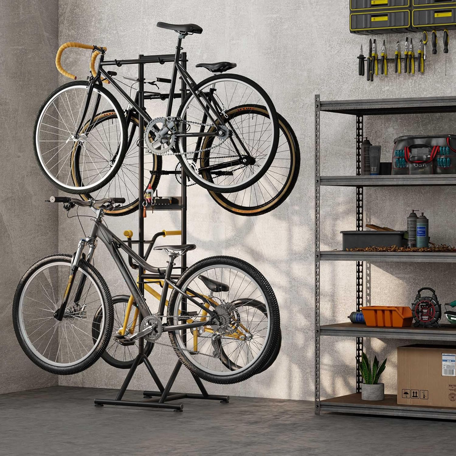 Mimoke Portabici Autoportante per 4 Biciclette - immagine 2