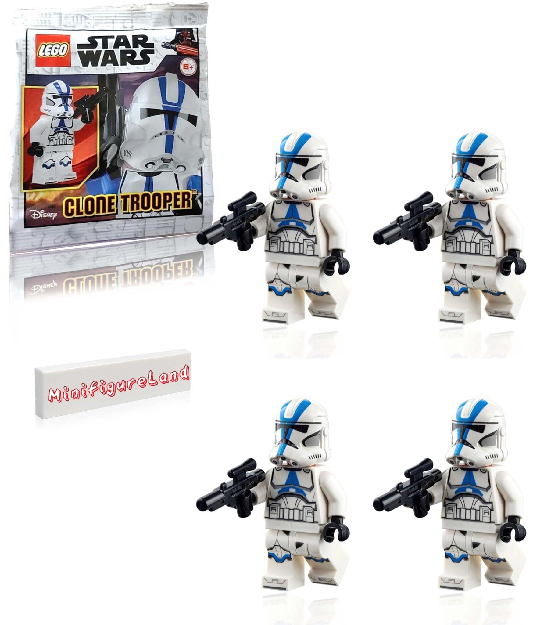 LEGO Star Wars 75280 - Minifigure 501a Legione (4 pz)