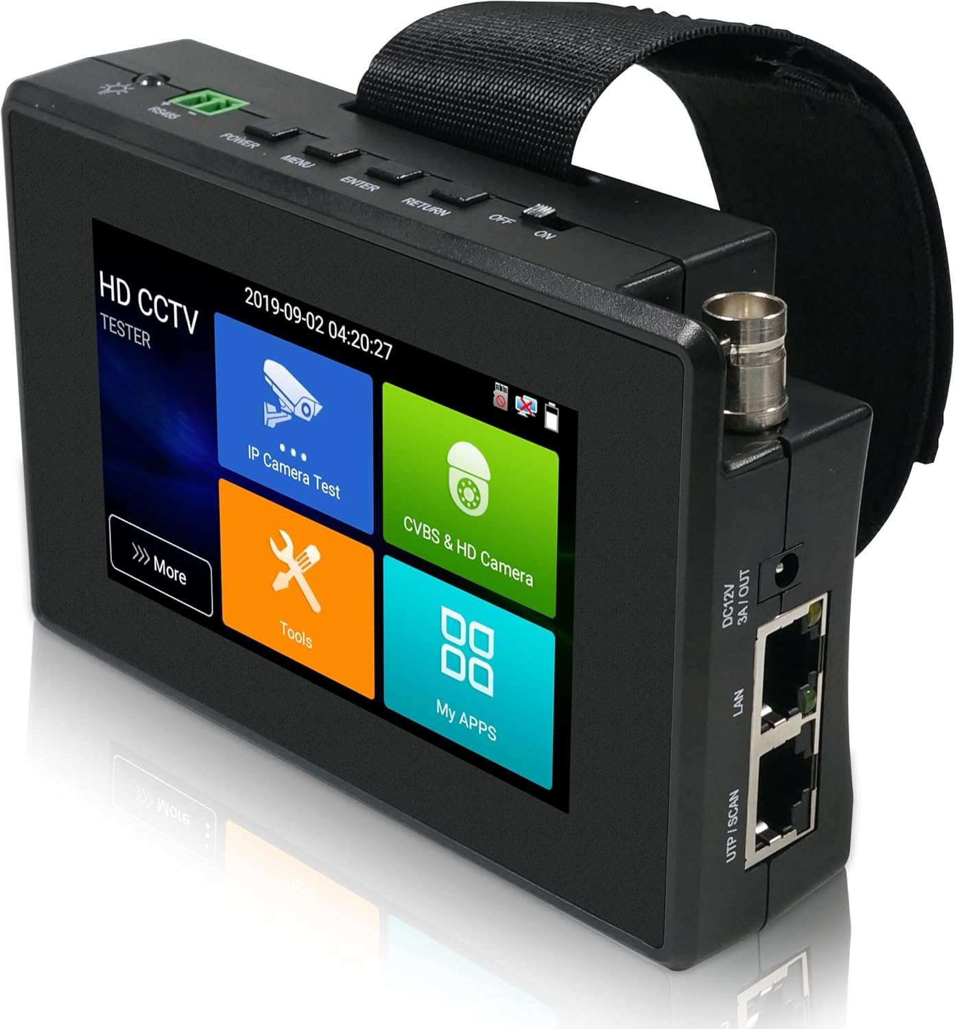 Monitor Tester IPC CCTV HD Coassiale 4 Pollici