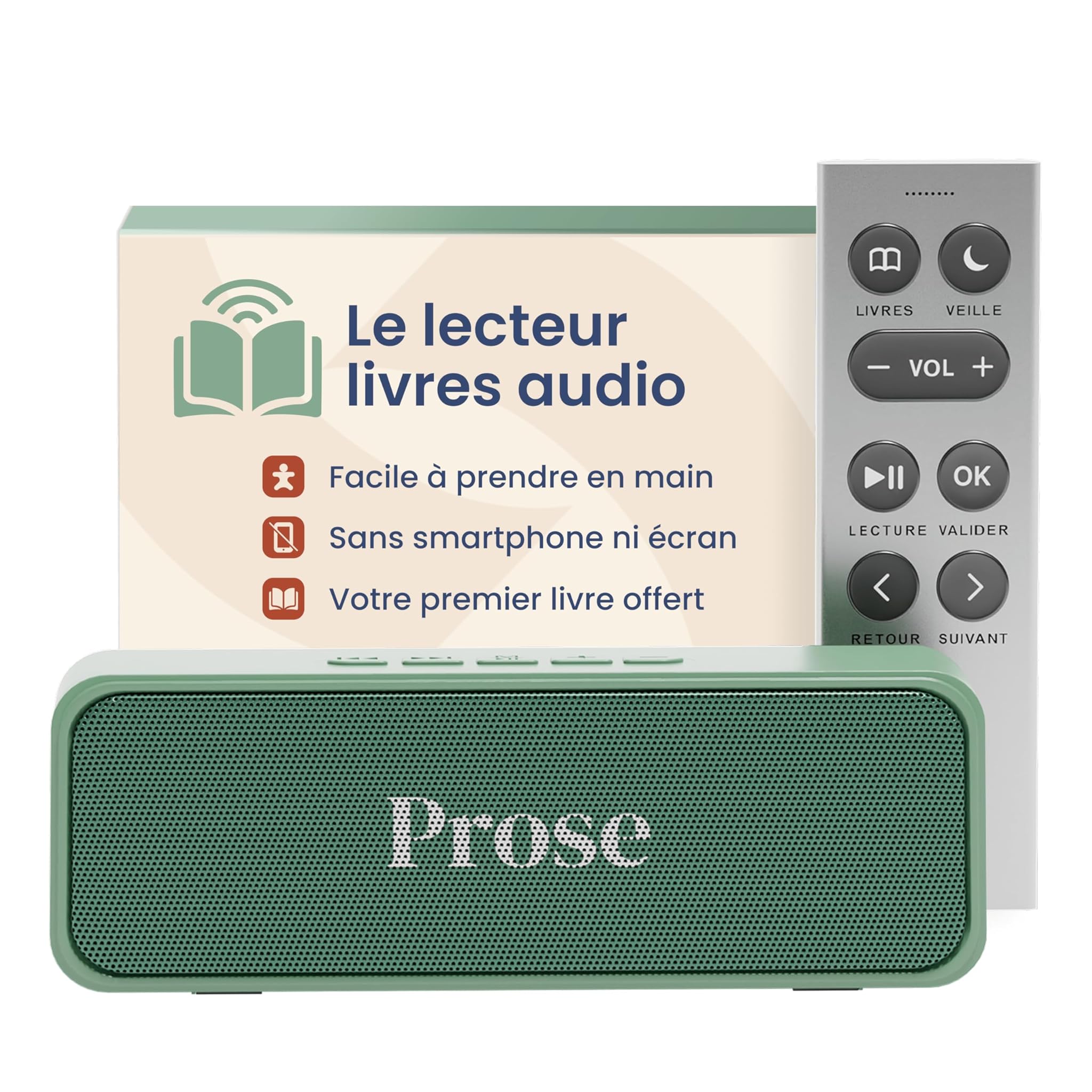 Prose - Lettore Audiolibri con Altoparlante