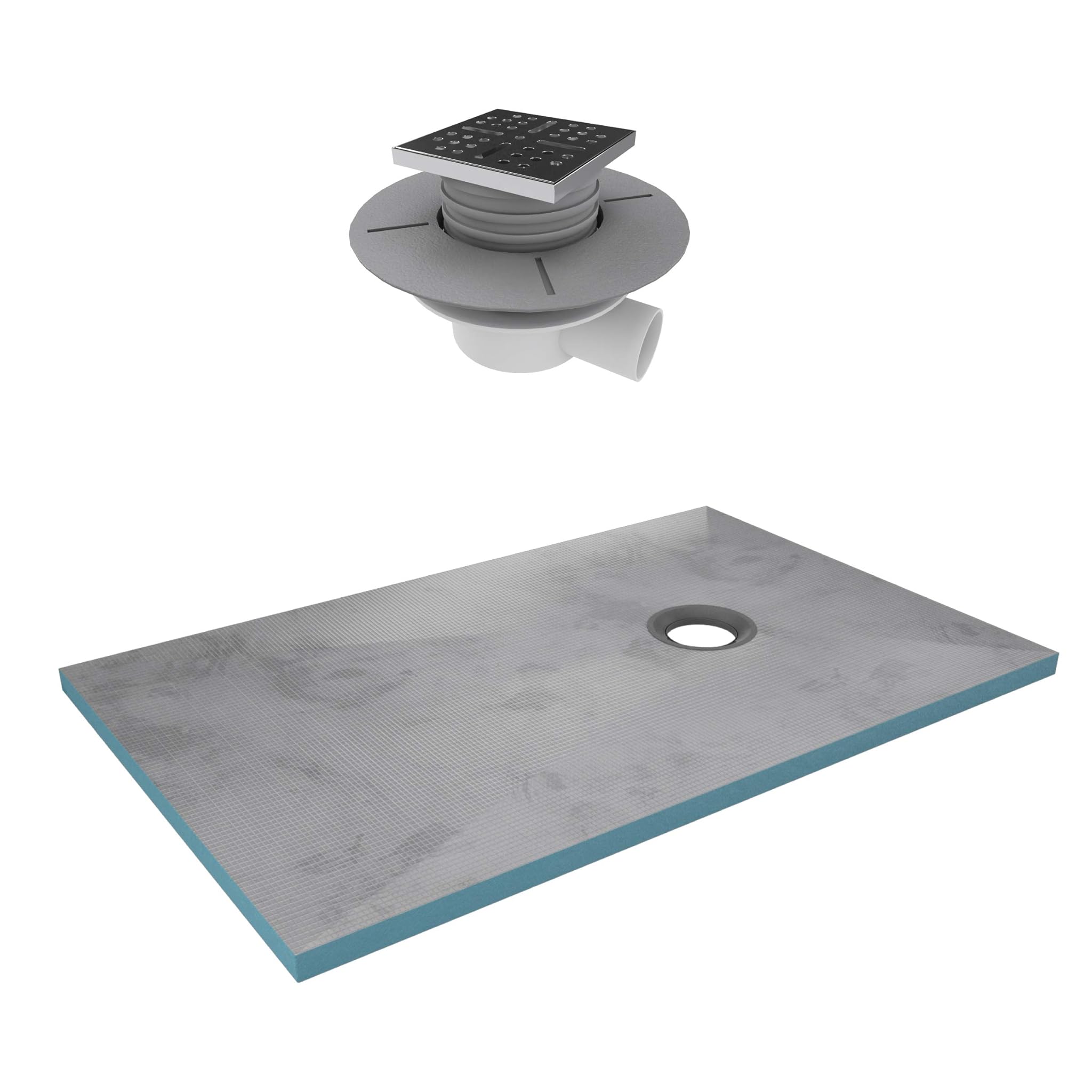 Aurlane PACR003 - Piatto doccia, colore: Grigio