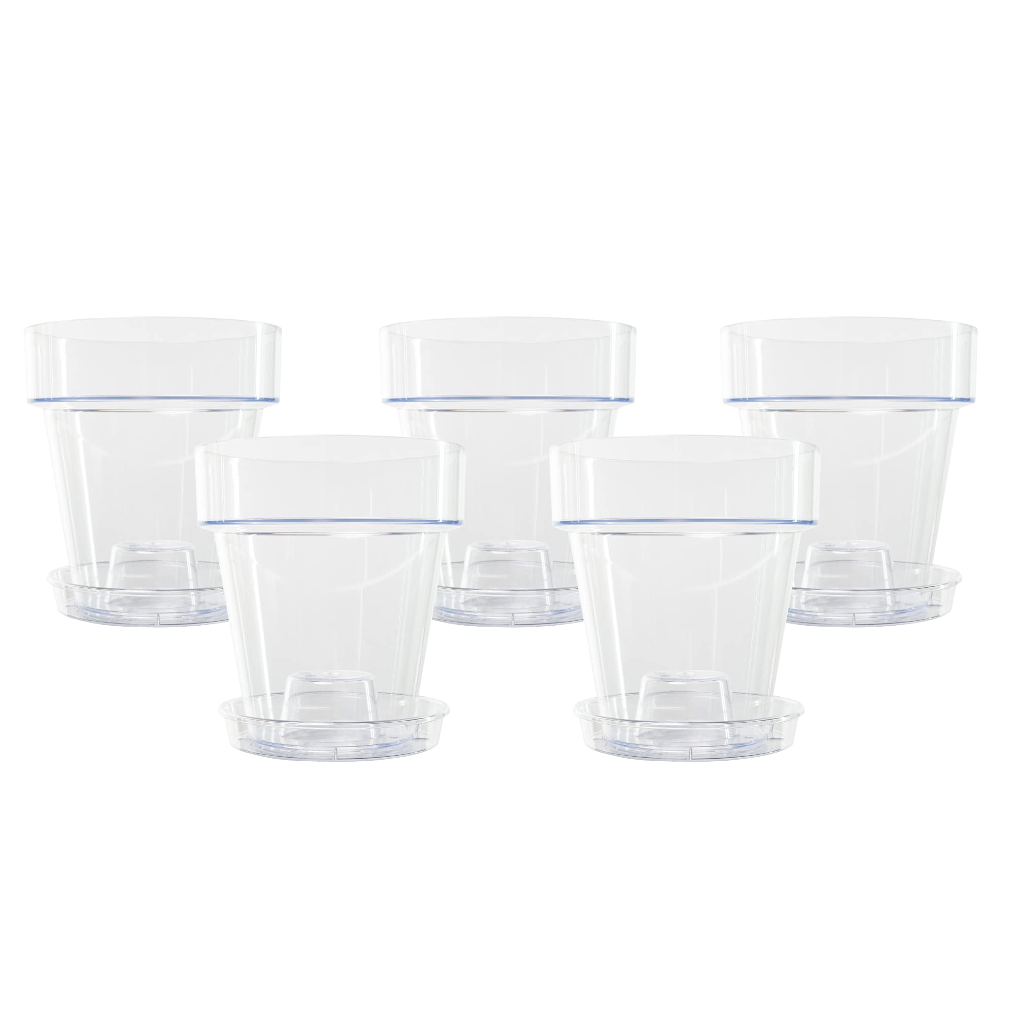 Kalapanta Vaso per Orchidee Trasparente Ø 16 cm