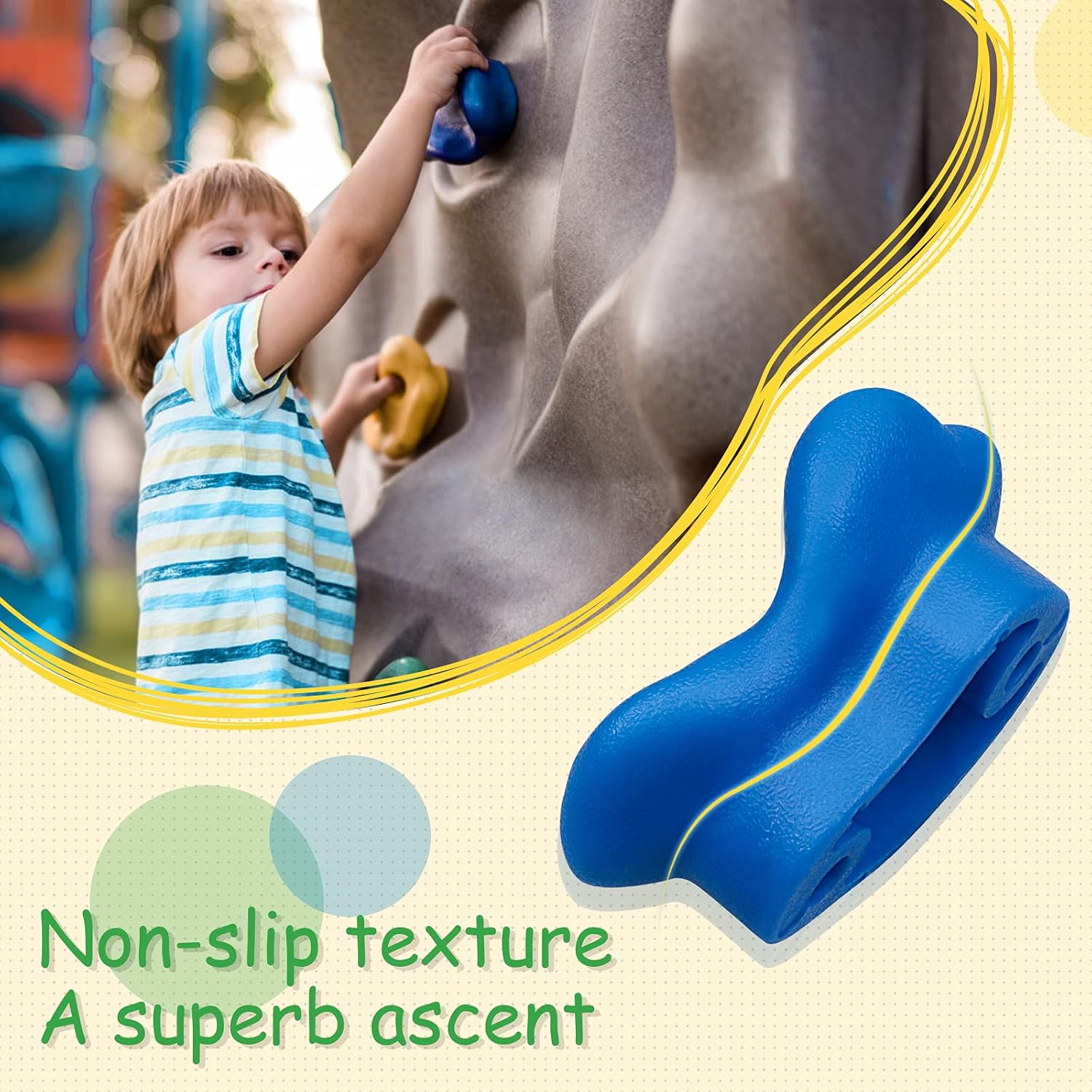 Set 20 Impugnature per Arrampicata su Roccia - immagine 3