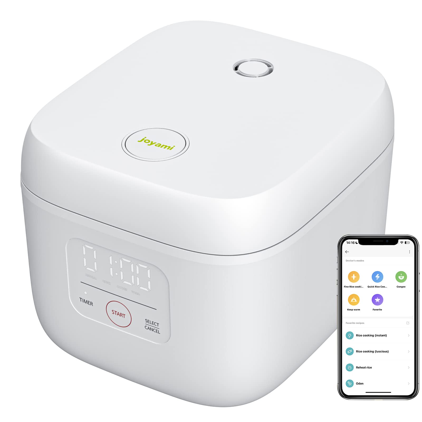 Joyami Mi Smart Cuociriso Intelligente 1.6L