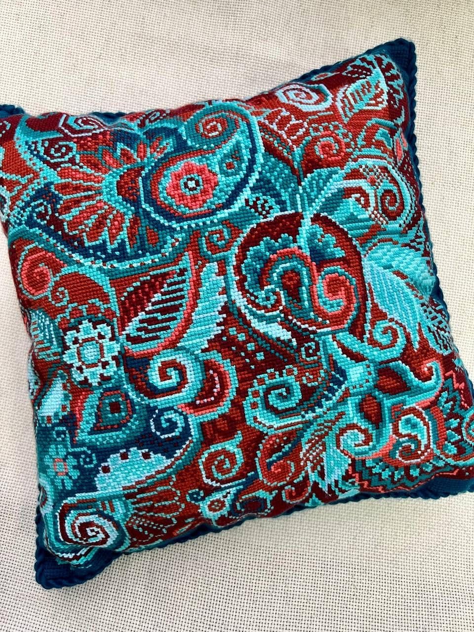 Riolis - Kit Punto Croce Motivi Persiani 40x40cm - immagine 3