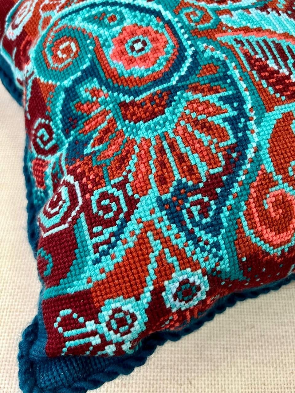 Riolis - Kit Punto Croce Motivi Persiani 40x40cm - immagine 4