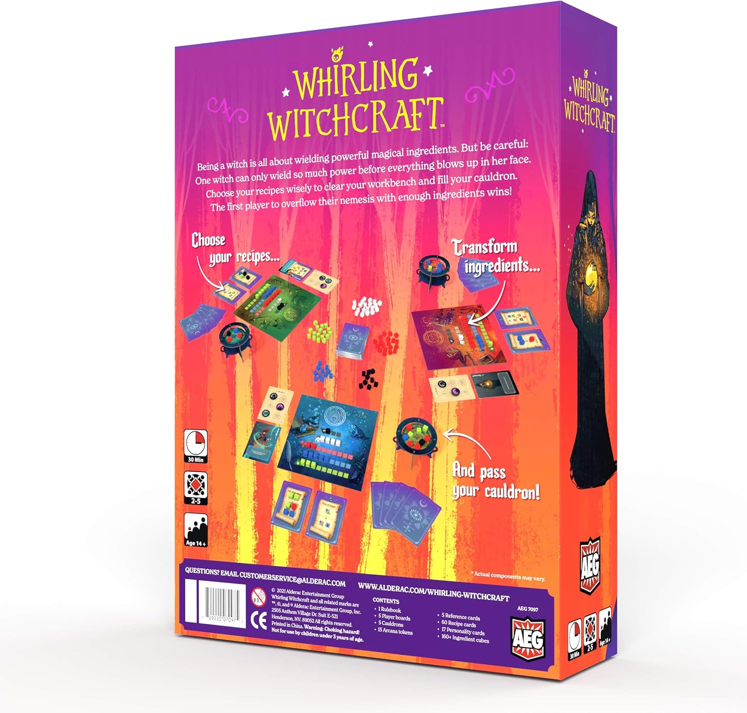 Alderac Entertainment - Whirling Witchcraft - Board Game - immagine 3