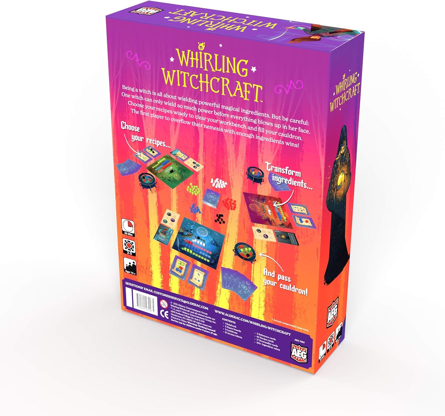 Alderac Entertainment - Whirling Witchcraft - Board Game - immagine 4