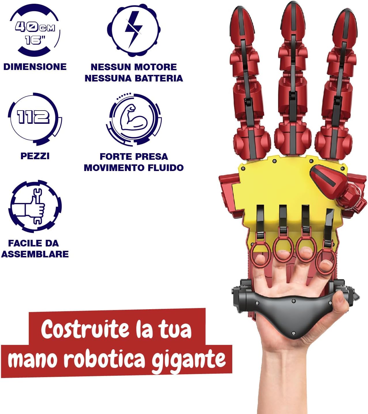Science4you Kit Mano Cyborg Idraulica 112 Pezzi - immagine 3