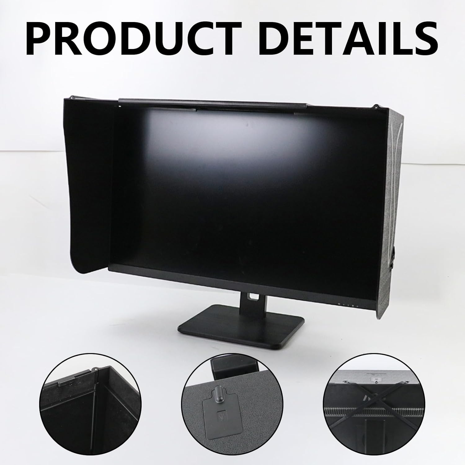 Parasole Regolabile per Monitor 17-27 Pollici - immagine 4