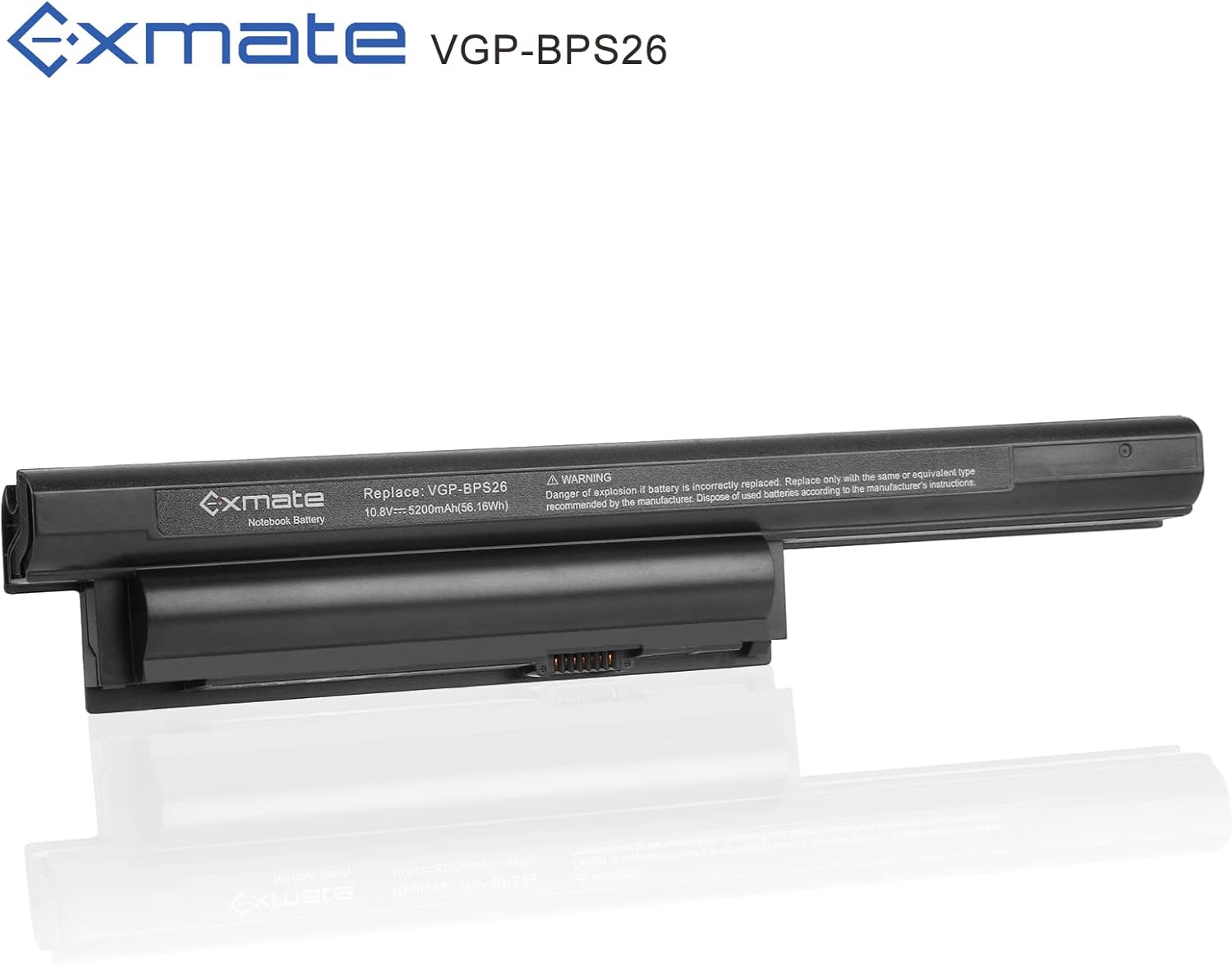 Exmate Batteria 5200mAh VGP-BPS26 per Sony Vaio - immagine 6