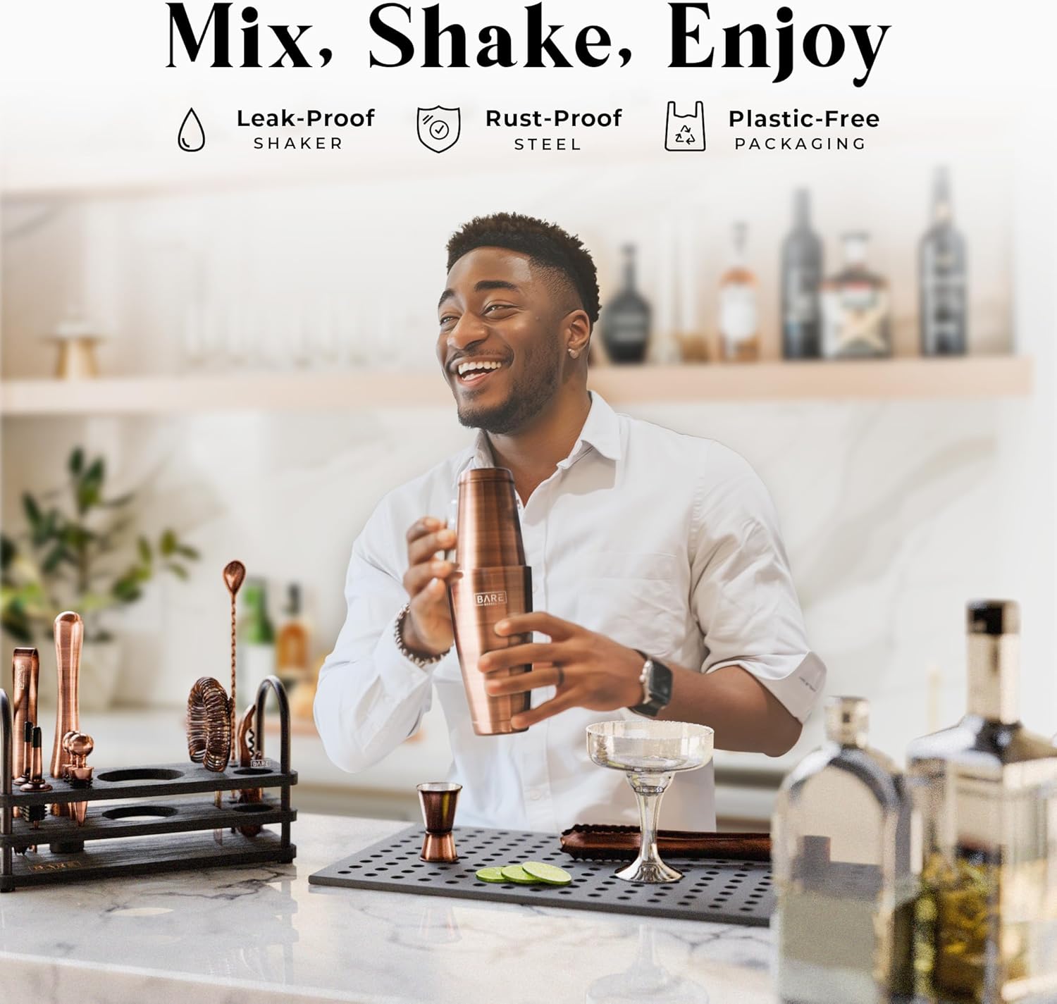 Bare Barrel® Mixology - Set Barista 14 Pezzi - immagine 3