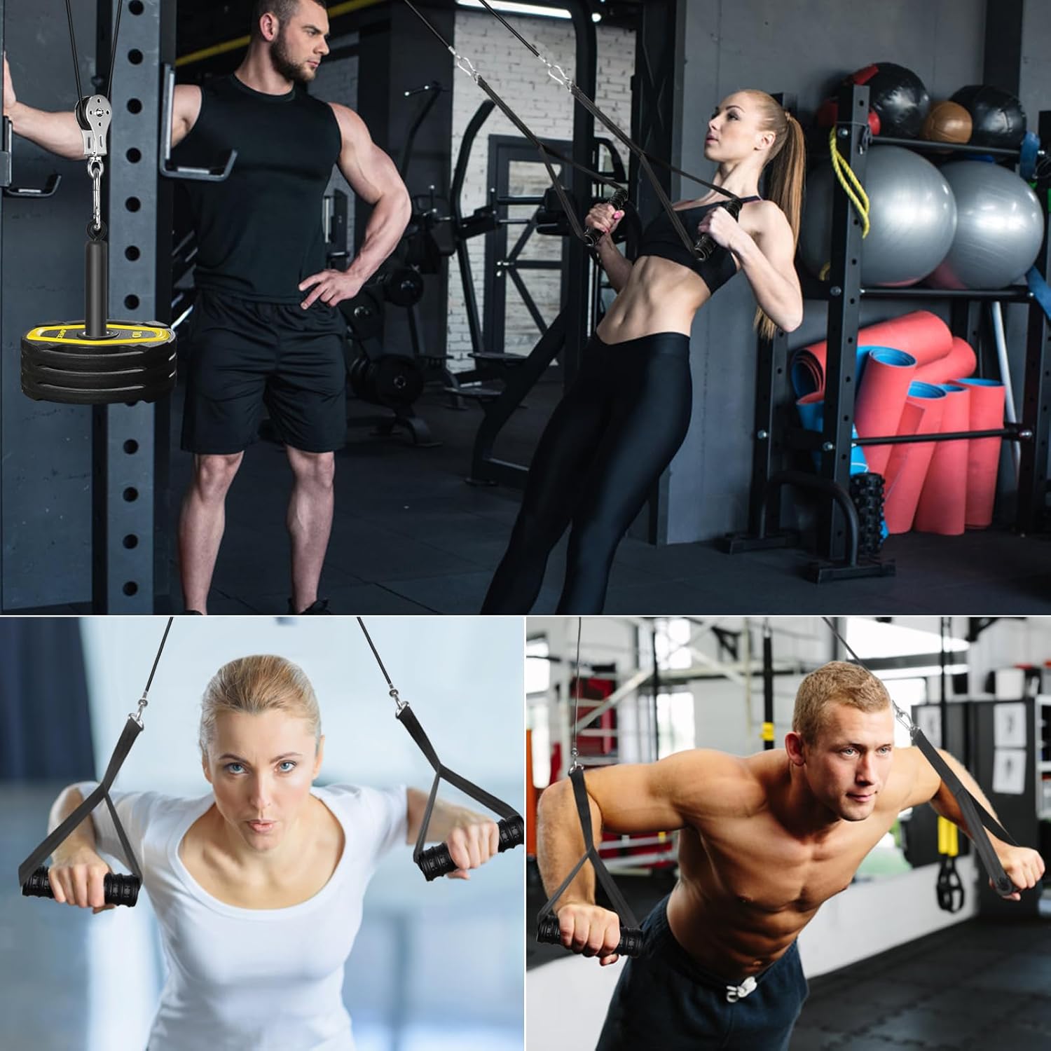 Carrucola Palestra Doppia per Lat Machine - immagine 6