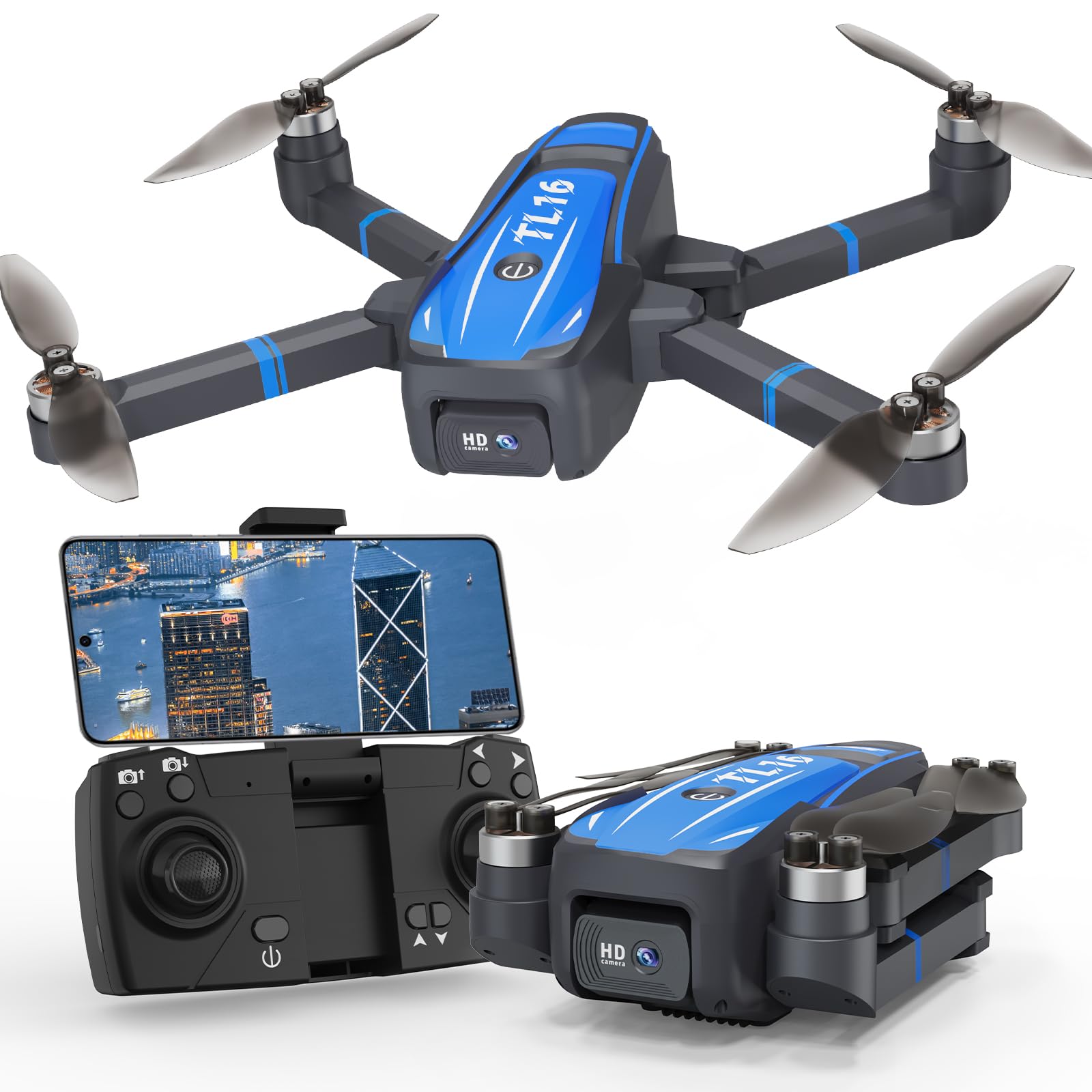 Toladrone Drone con Telecamera 1080P TL16