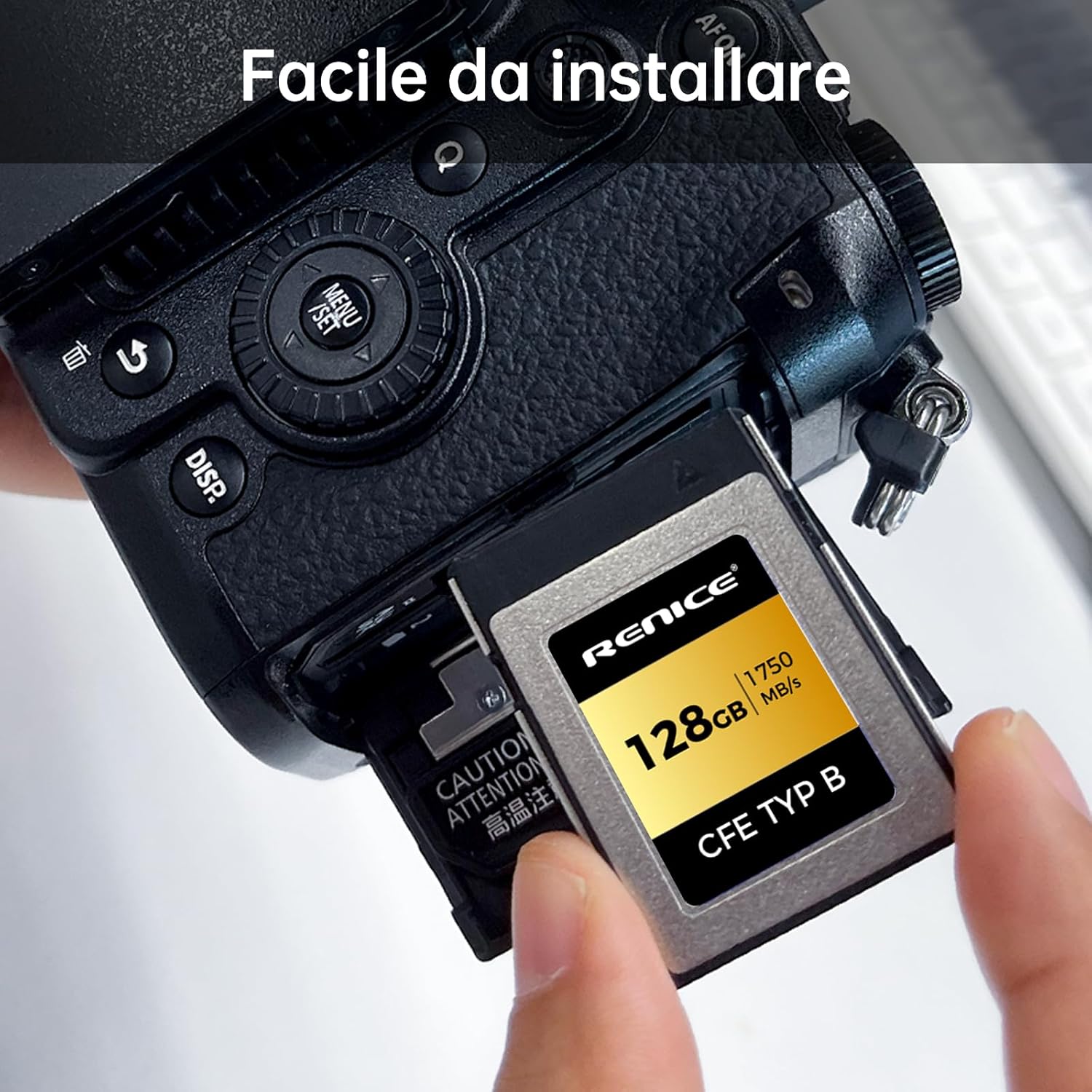 Renice Pro CFexpress Type B 128GB Scheda Memoria - immagine 7