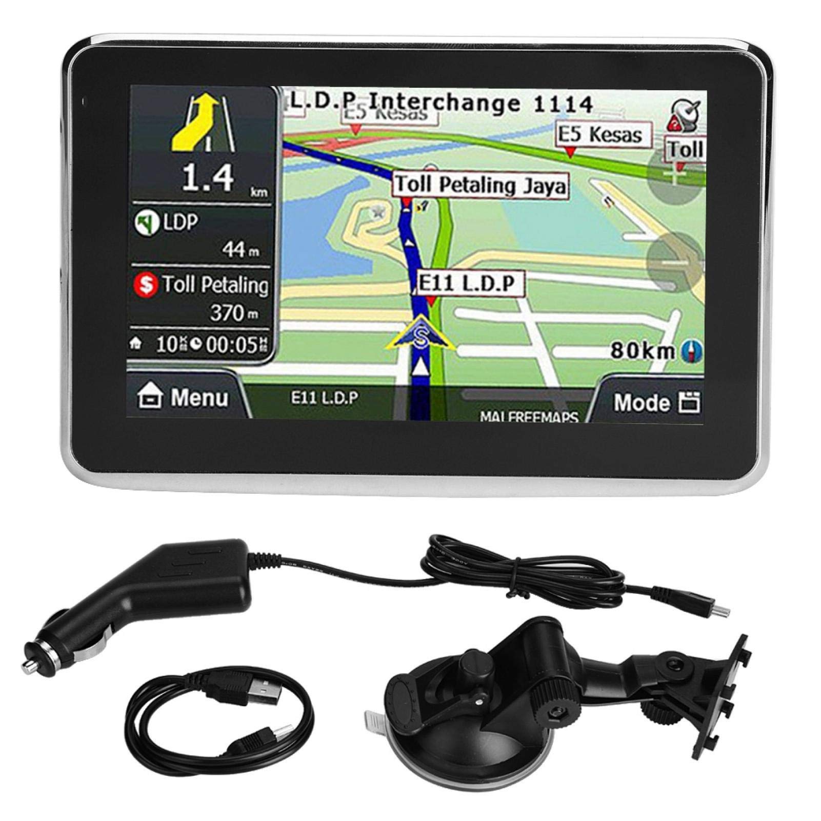 Navigazione GPS Touch Screen Universale 5 Pollici