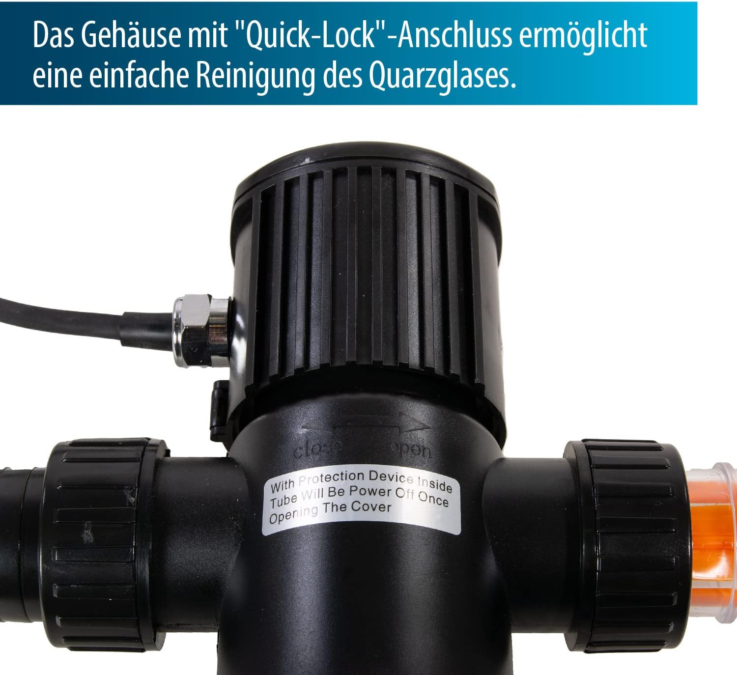 AquaForte GUV-211 UV-C per Stagno 12 m³, 11 Watt - immagine 4