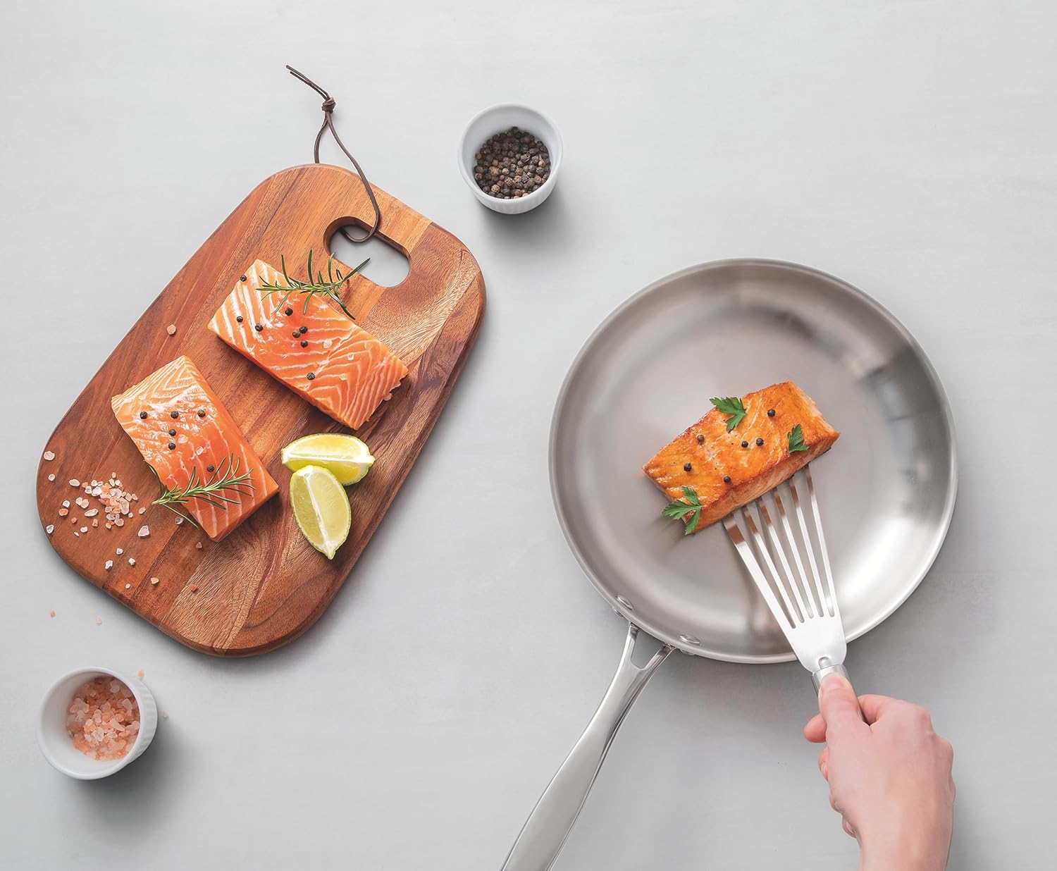 Tramontina Grano 62155200 - Padella Inox 20cm 1,2L - immagine 2