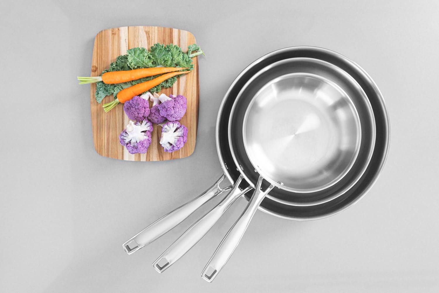 Tramontina Grano 62155200 - Padella Inox 20cm 1,2L - immagine 4