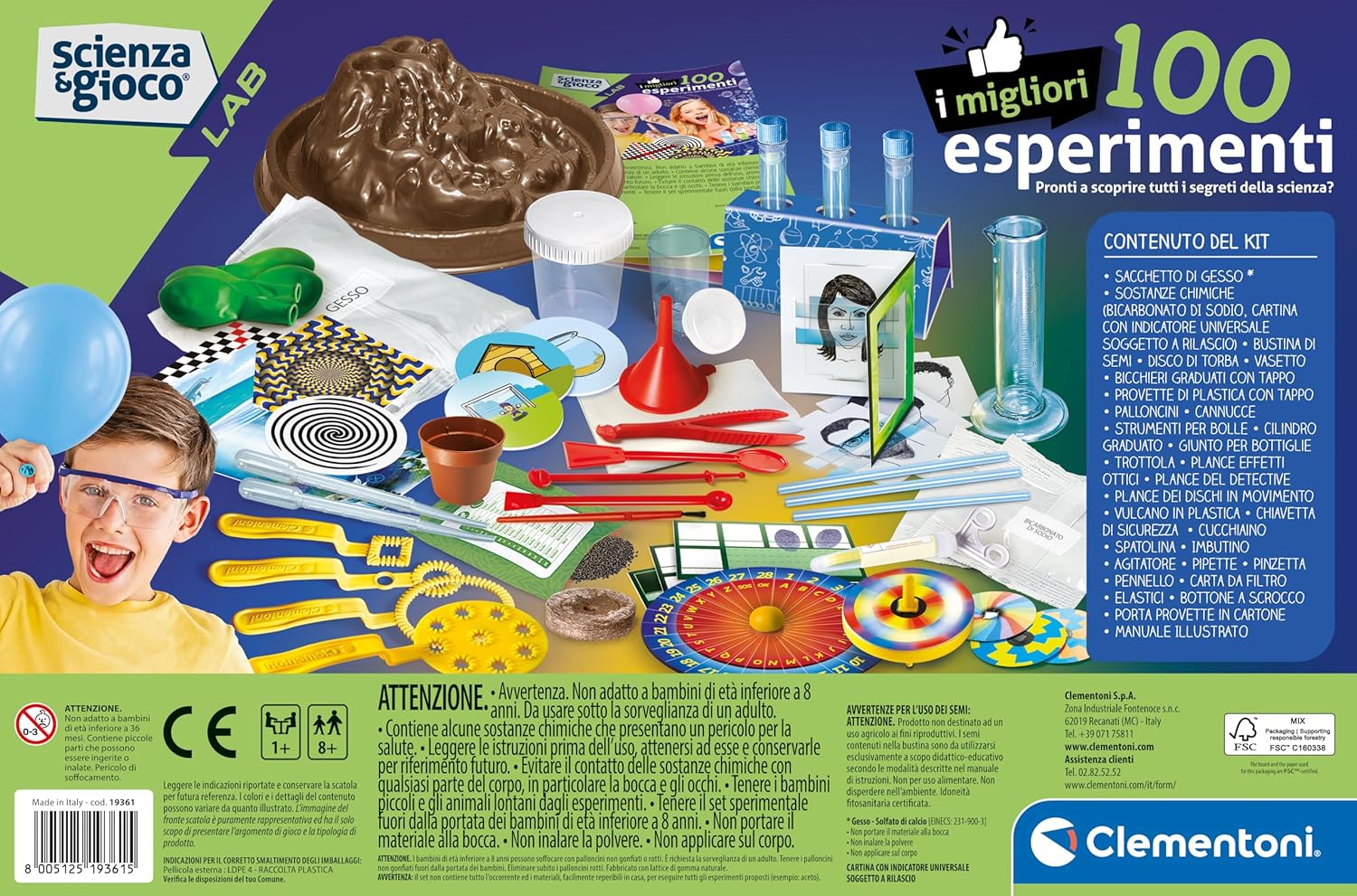Clementoni Scienza e Gioco Lab - 100 Esperimenti - immagine 3
