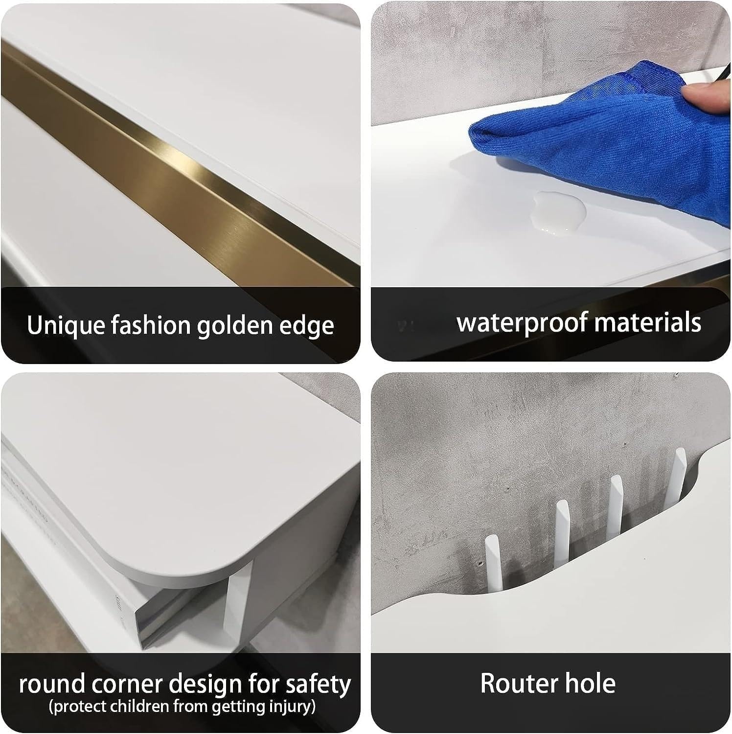 Pmnianhua Mobile Basso per TV da Appendere 160cm - immagine 6