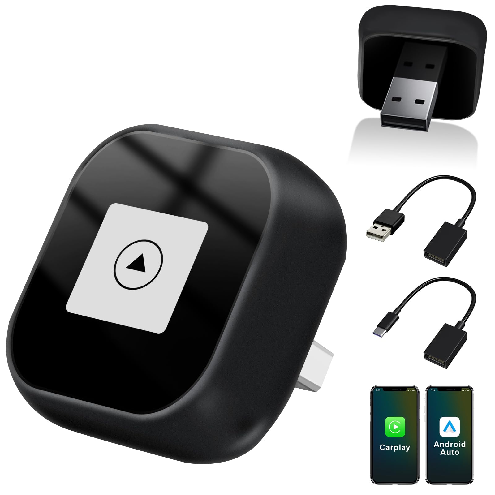 Adattatore Wireless Carplay e Android Auto 2 in 1