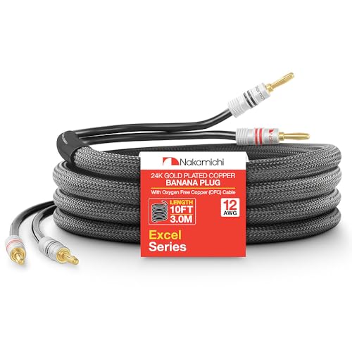 Nakamichi Excel Series Connettore Banana Placcato Oro 24k