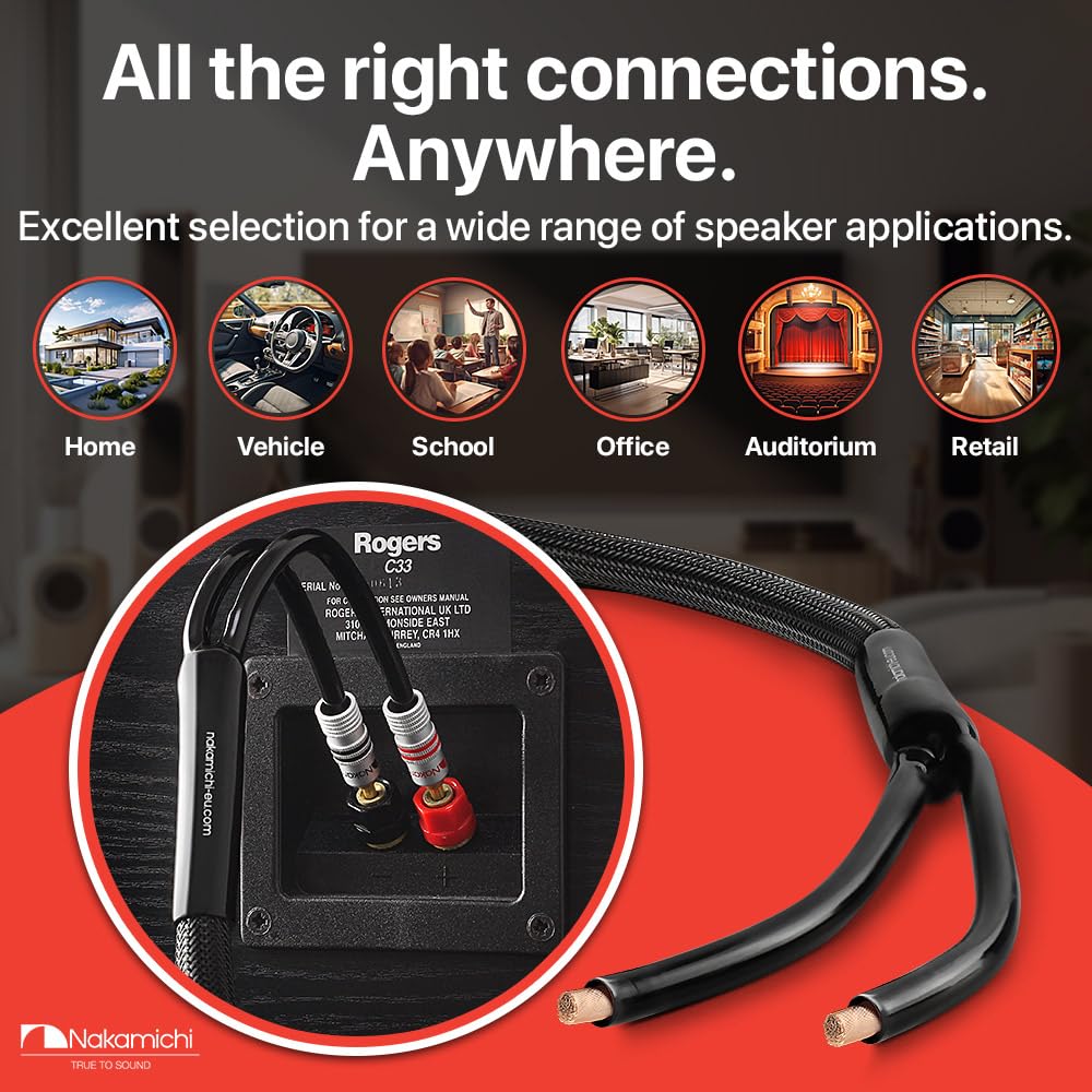 Nakamichi Excel Series Connettore Banana Placcato Oro 24k - immagine 7