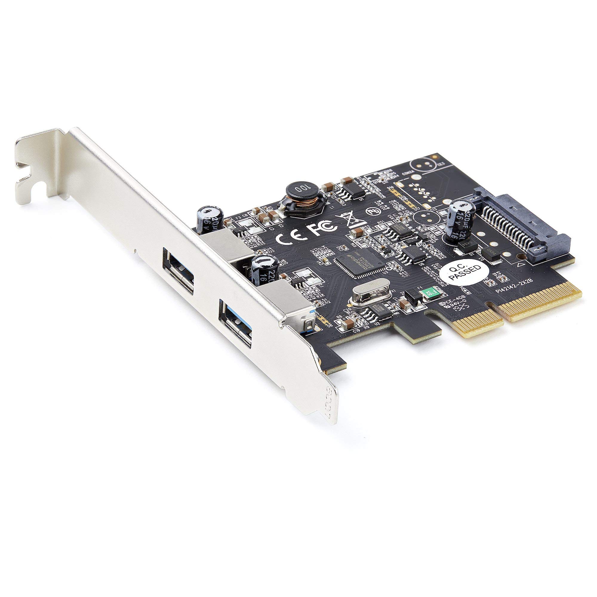 Startech.com Scheda PCIe USB 3.1 (10Gbps) a 2 porte