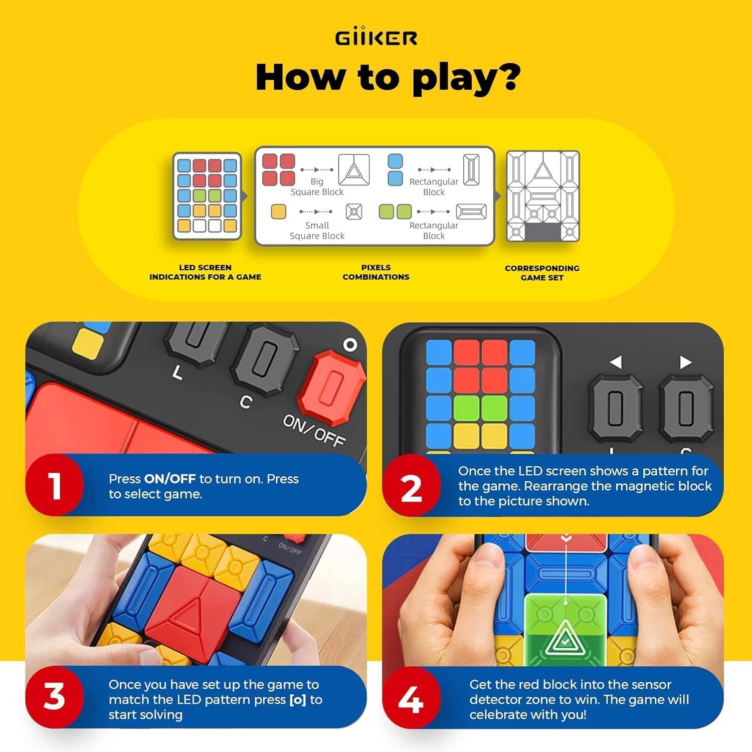 Giiker Super Slide Puzzle Rompicapo a Scorrimento - immagine 5