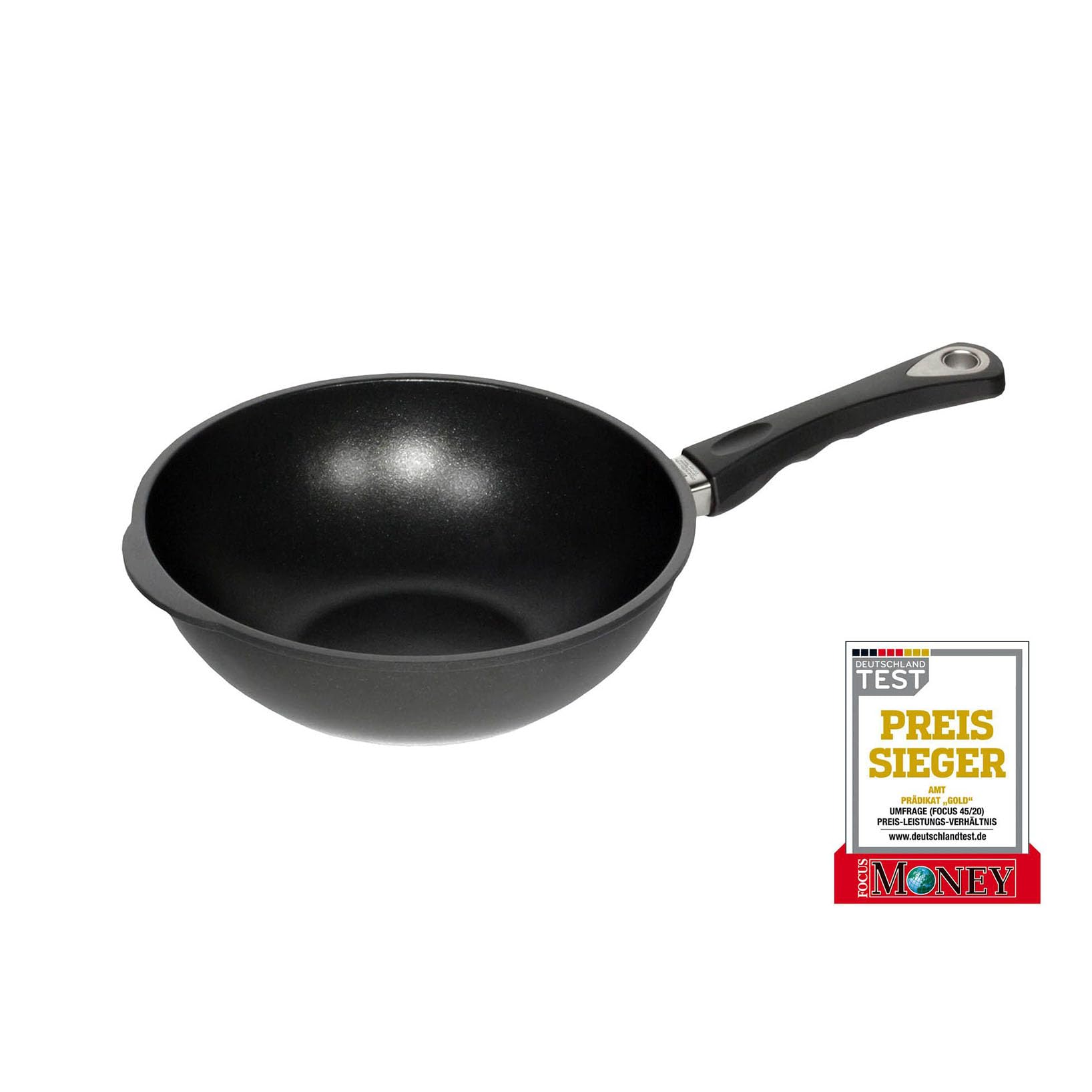 Amt Gastroguss AMZN-1128S - Padella Wok 11cm