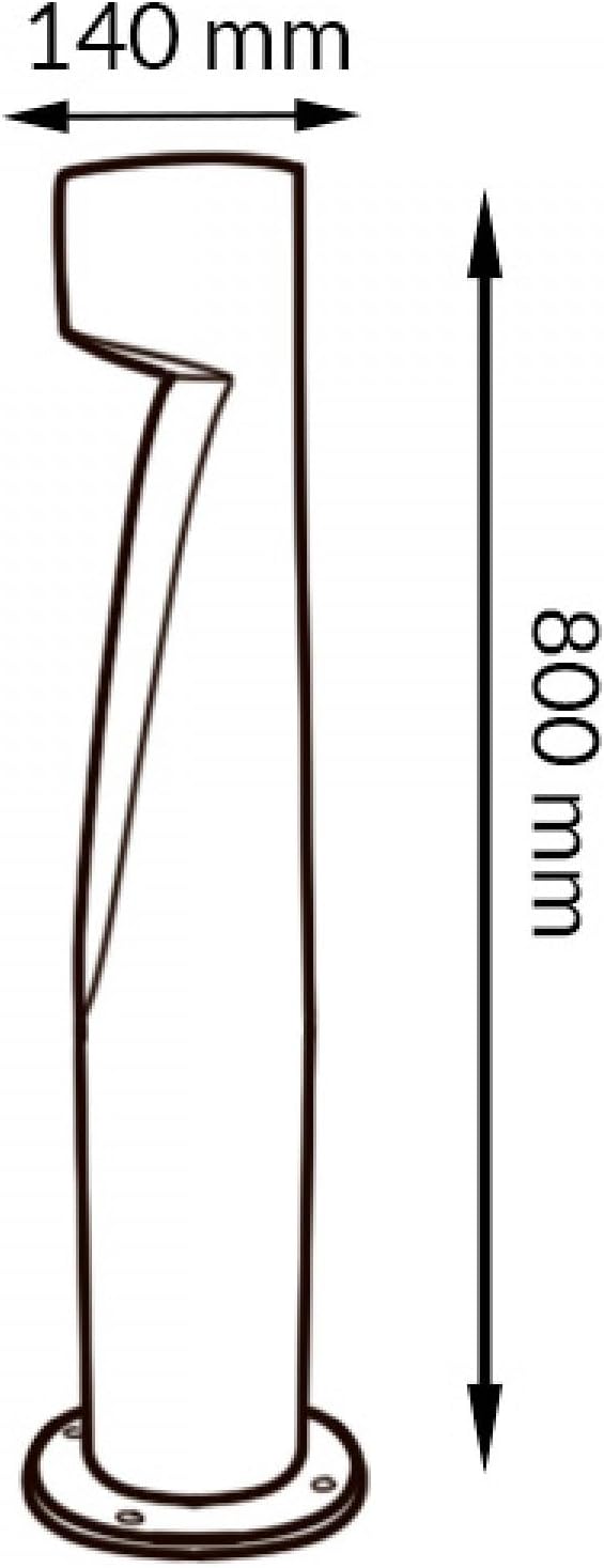 M Ledme - Faro LED Andru Rust Brown IP65 - immagine 2