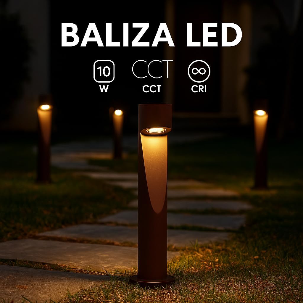 M Ledme - Faro LED Andru Rust Brown IP65 - immagine 4