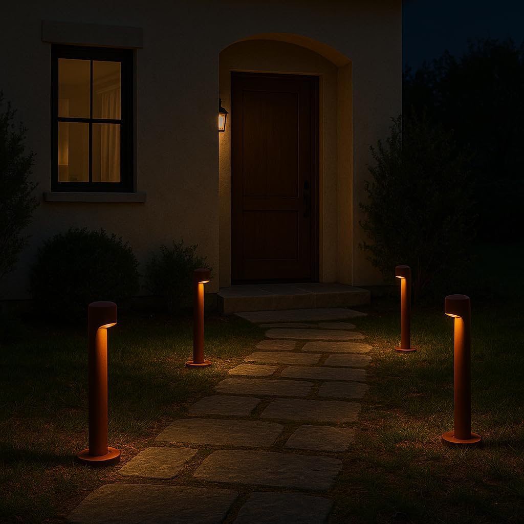 M Ledme - Faro LED Andru Rust Brown IP65 - immagine 7