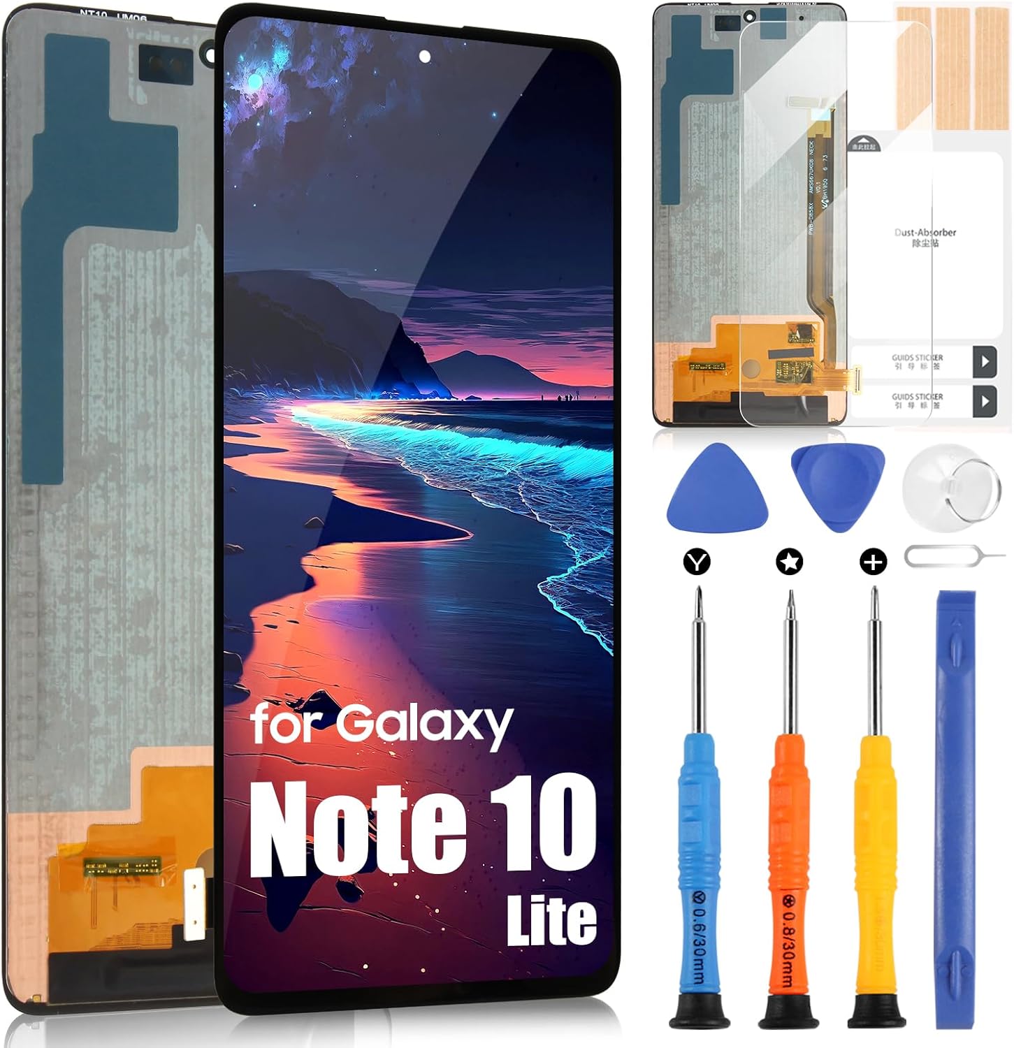 OLED Display per Samsung Galaxy Note 10 Lite, Nero - immagine 1