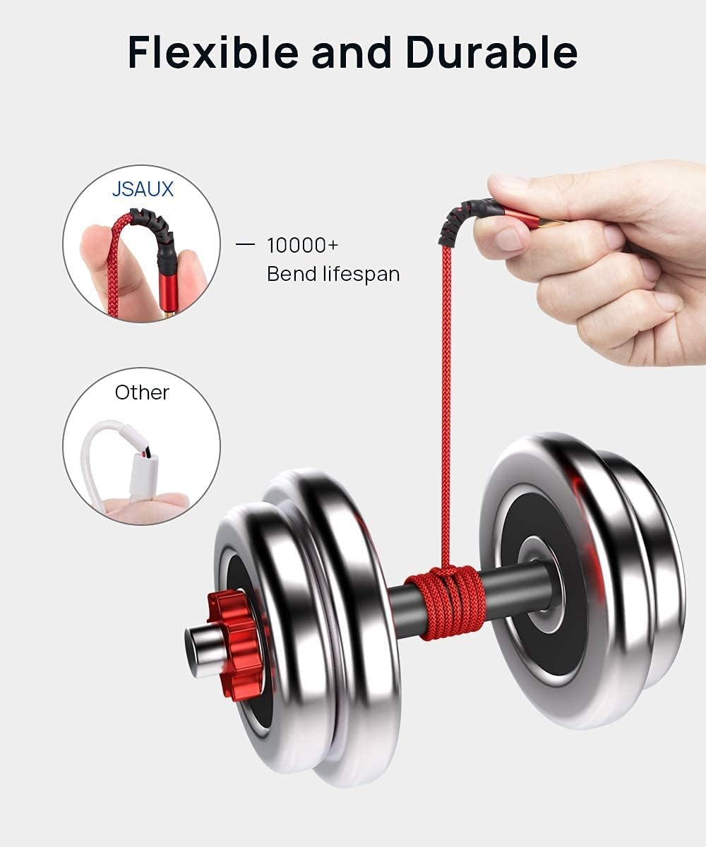 Jsaux Cavo Mini USB [2 pezzi 1M+2M] - immagine 7