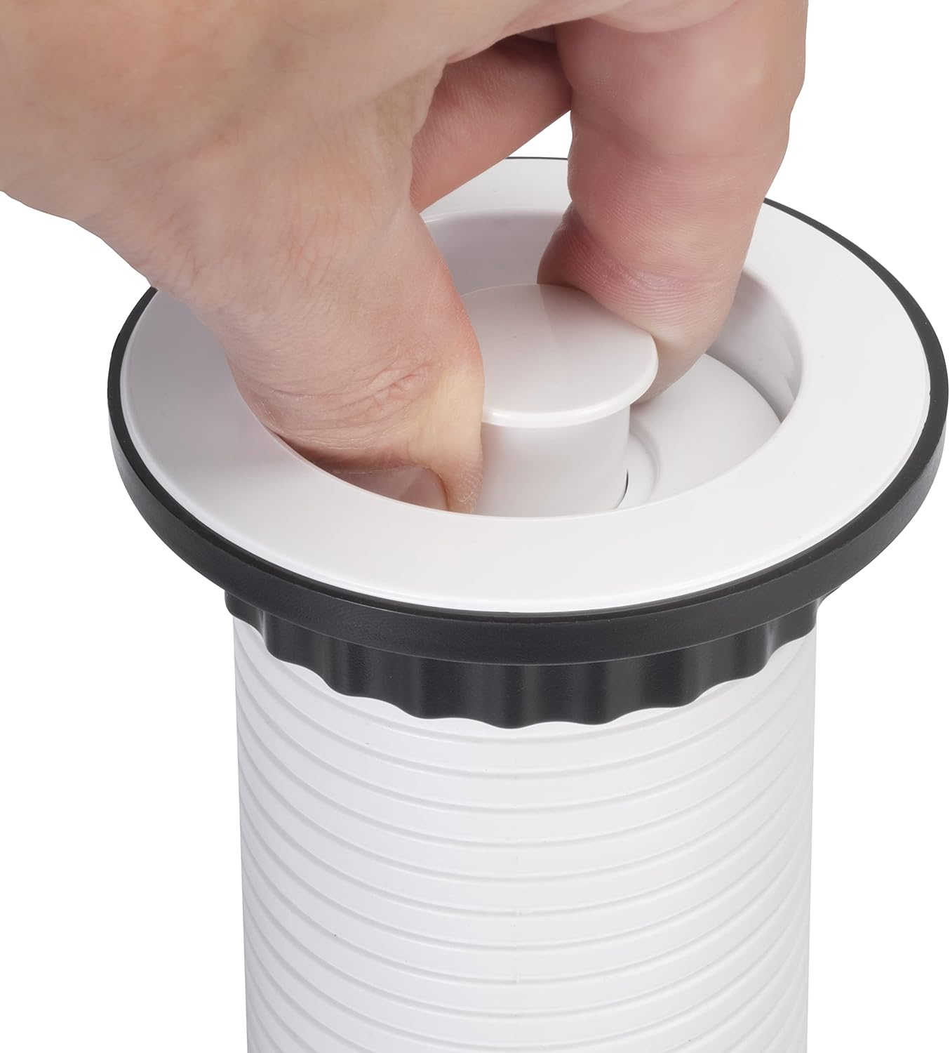 Emuca - Blocco Multipresa a Scomparsa Bianco - immagine 2