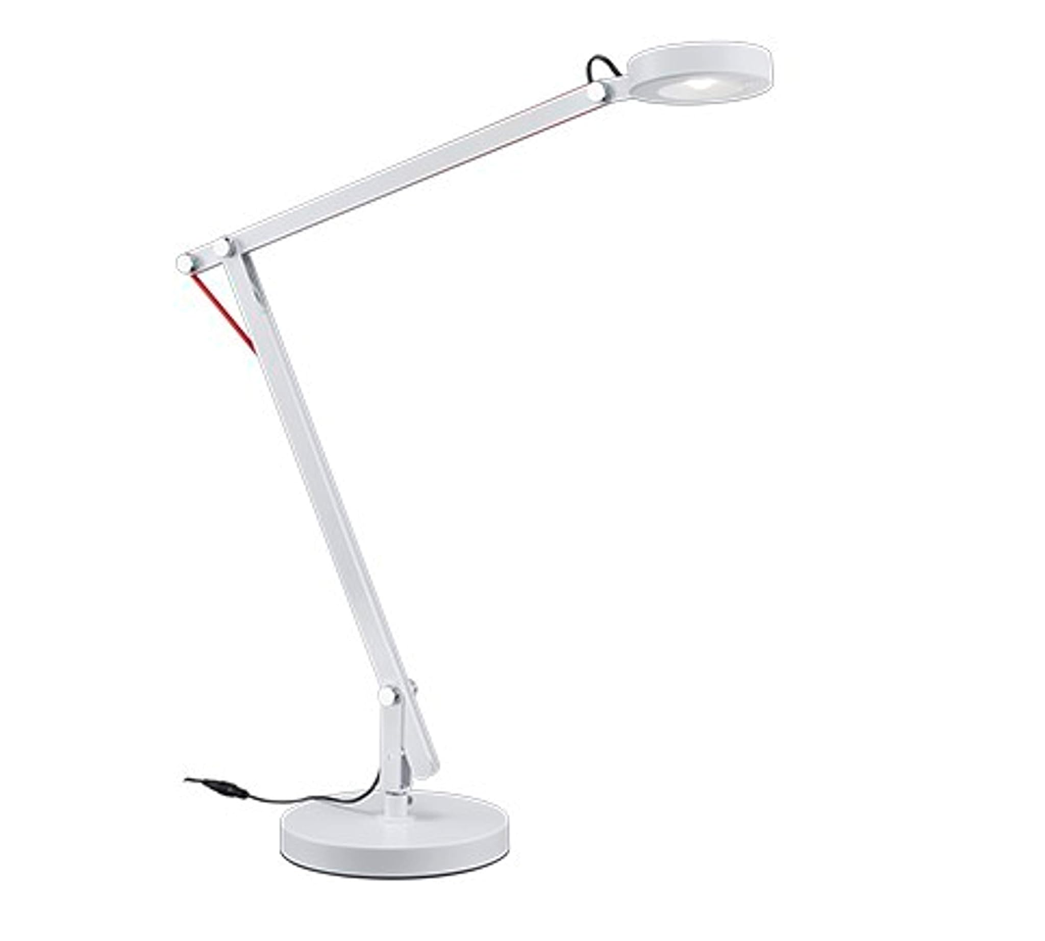 Trio 527920101 Amsterdam Lampada LED, Morsetto, da Parete, Bianco