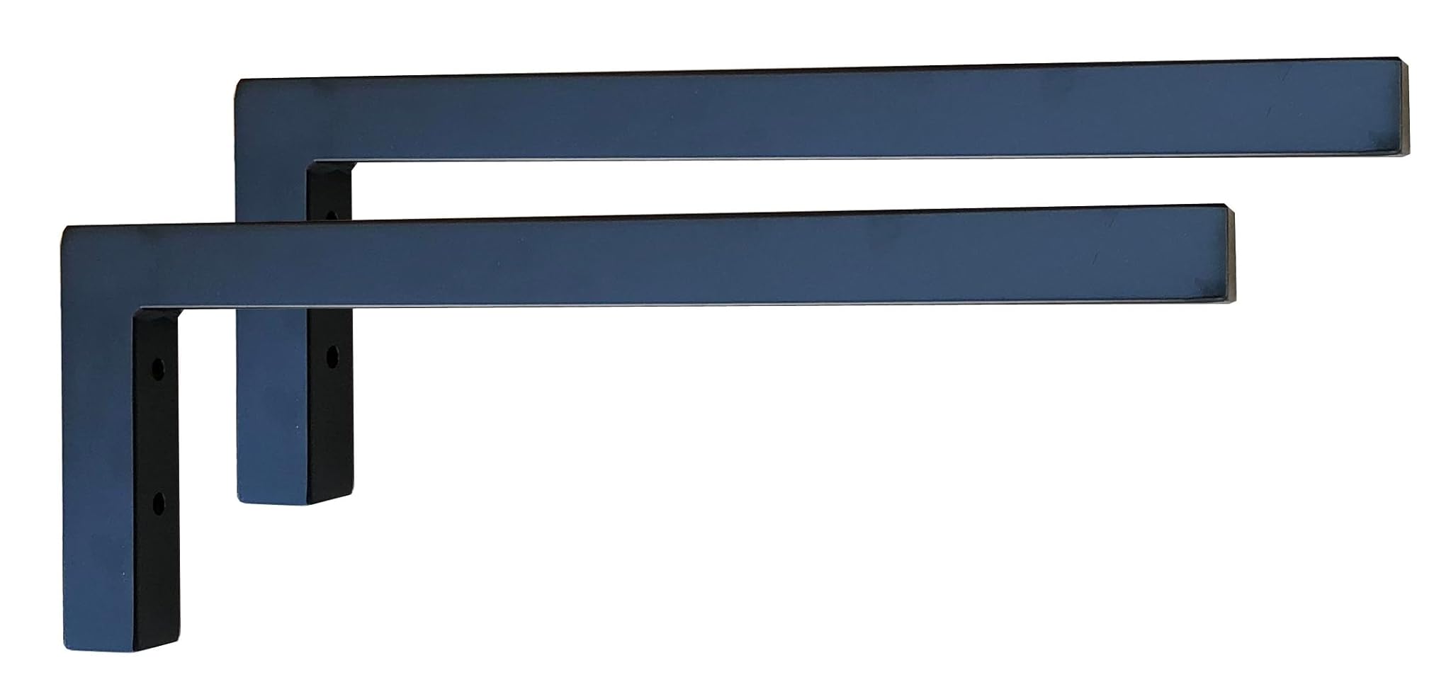 Sunload Consolle da Parete per Lavabo in Acciaio (2 pezzi)