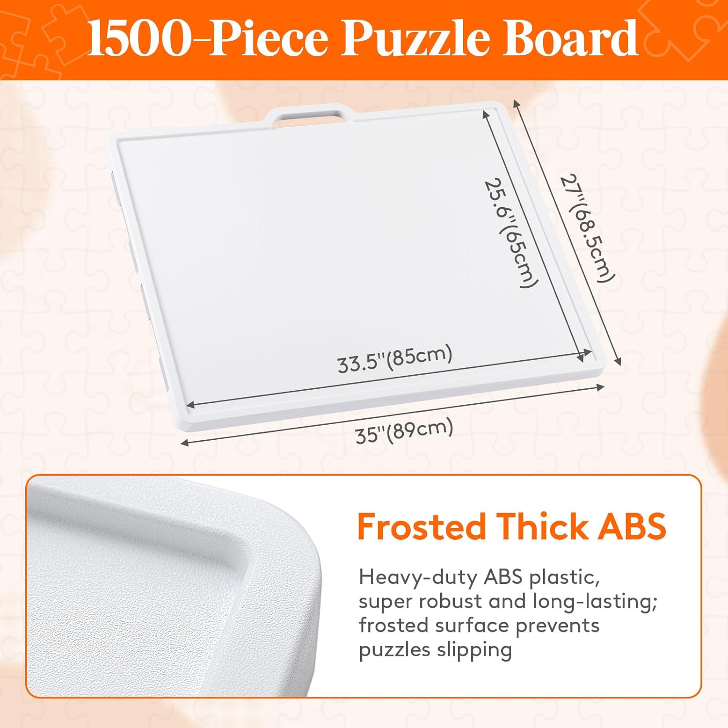 Lifewit Tavolo Puzzle Girevole 1500 Pezzi con 4 Cassetti - immagine 2