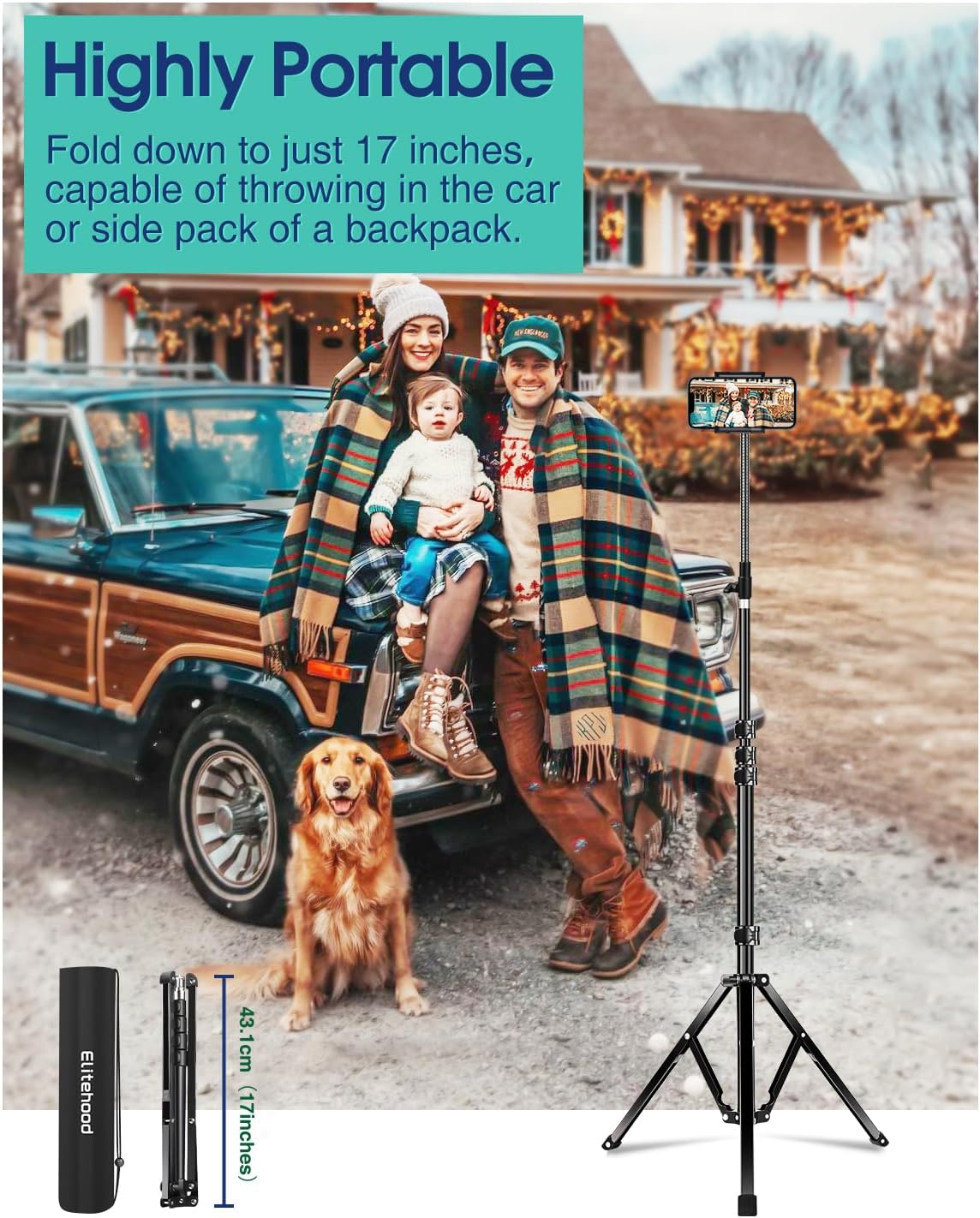 Elitehood Treppiede Smartphone 203 cm in Metallo - immagine 7