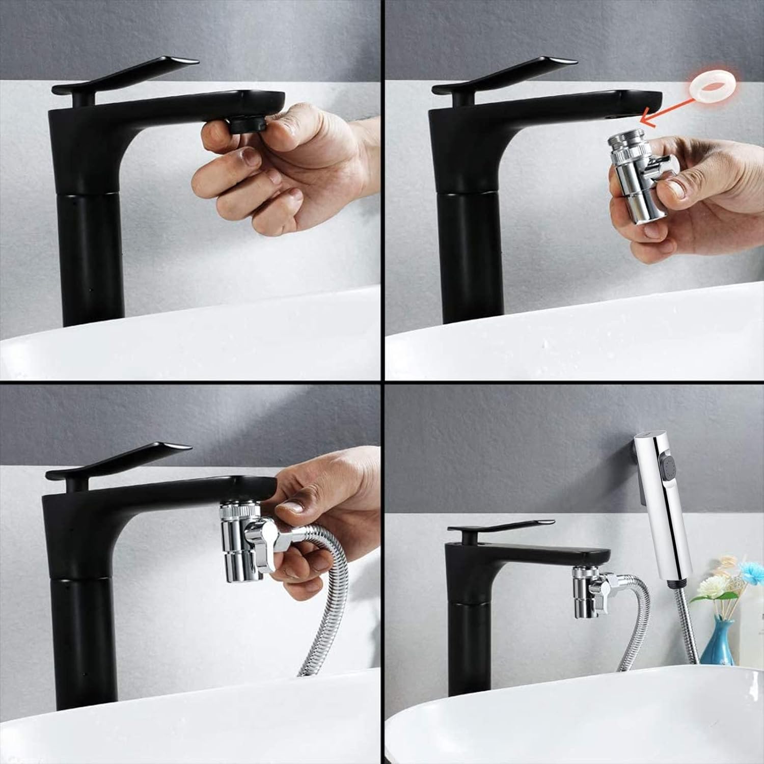 Kit Doccetta per Bidet Portatile - ABS - immagine 6
