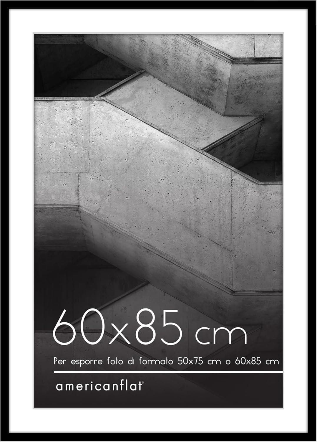 Americanflat Cornice Nera 60x85 cm