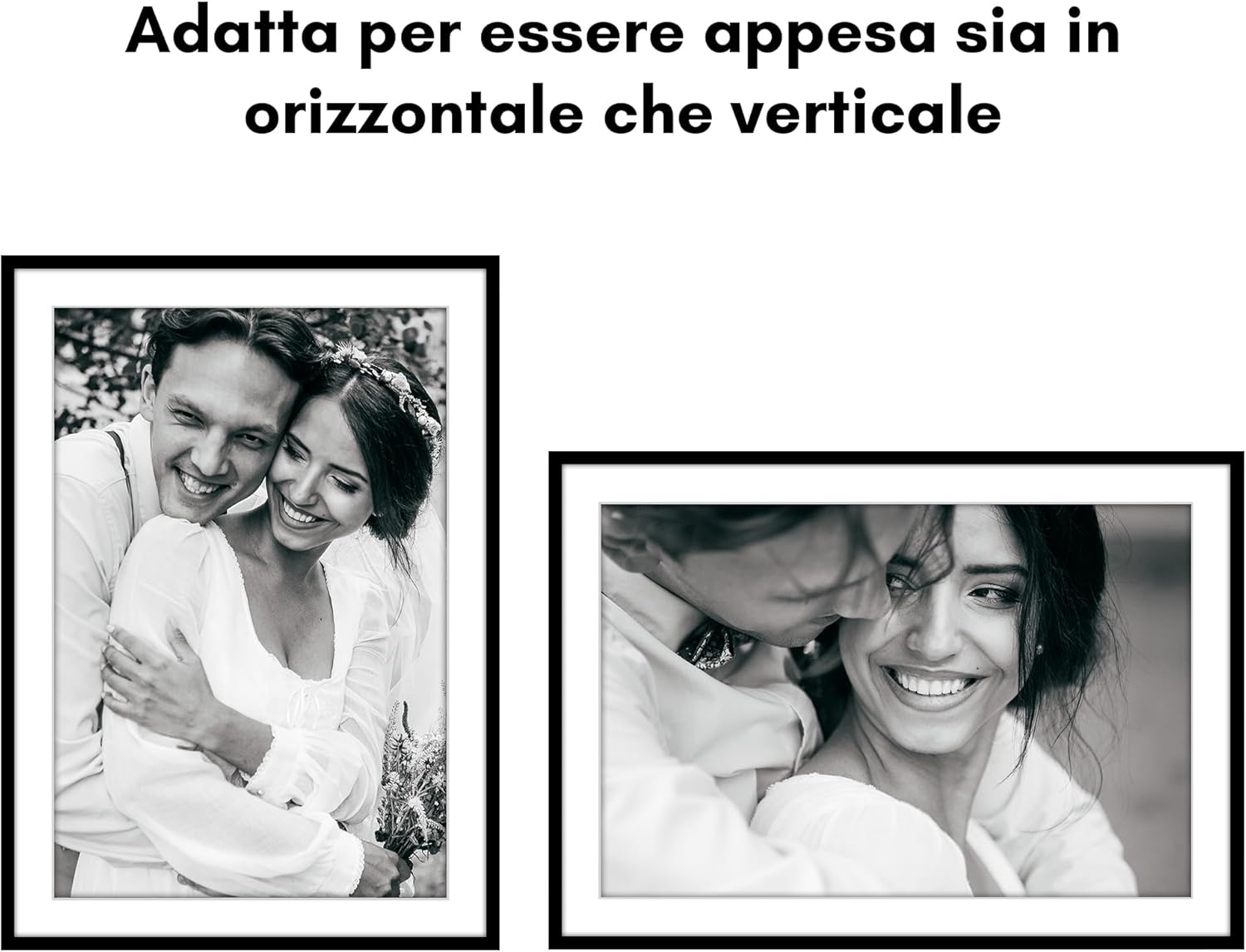 Americanflat Cornice Nera 60x85 cm - immagine 5