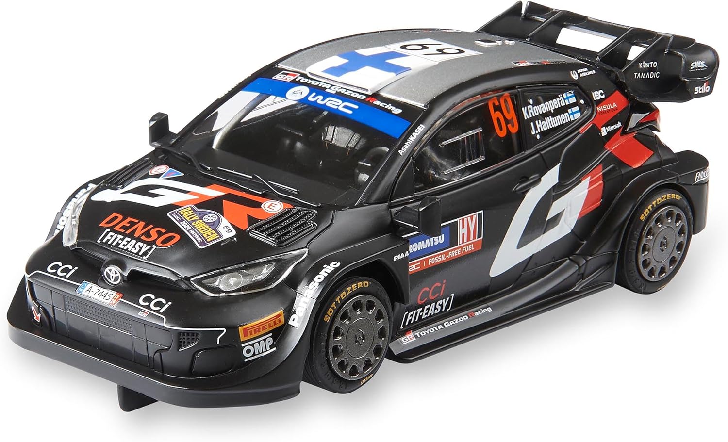 Scalextric Auto da Corsa Originale - Toyota Yaris WRC - immagine 1