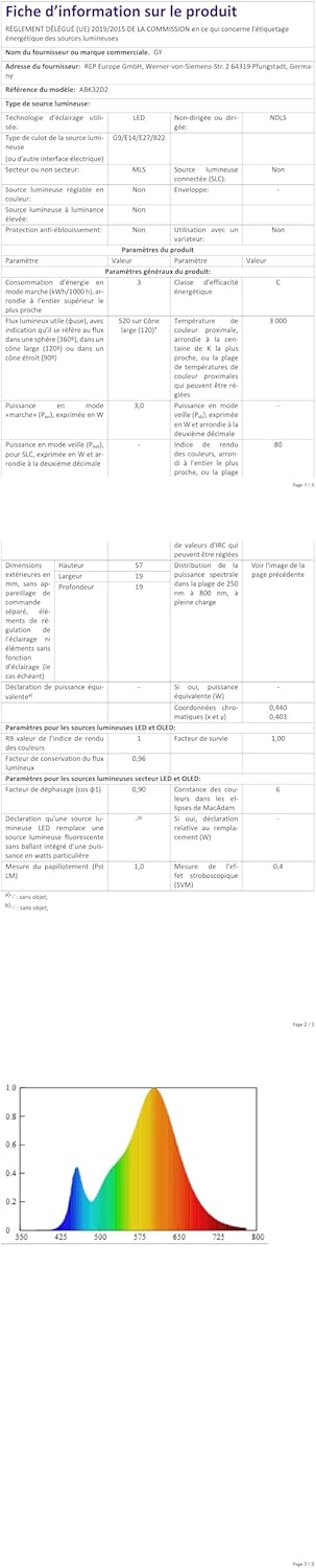 Gy Lampadine LED G9 3.2W Luce Calda 3000K (10 Pezzi) - immagine 10