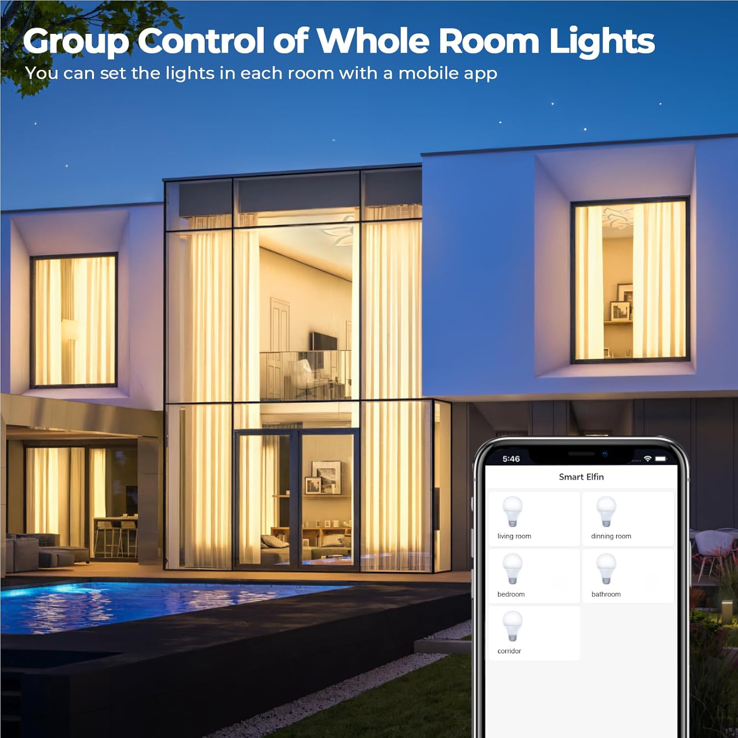 Plafoniera LED Soffitto Dimmerabile 10 Teste Ø80cm - immagine 8